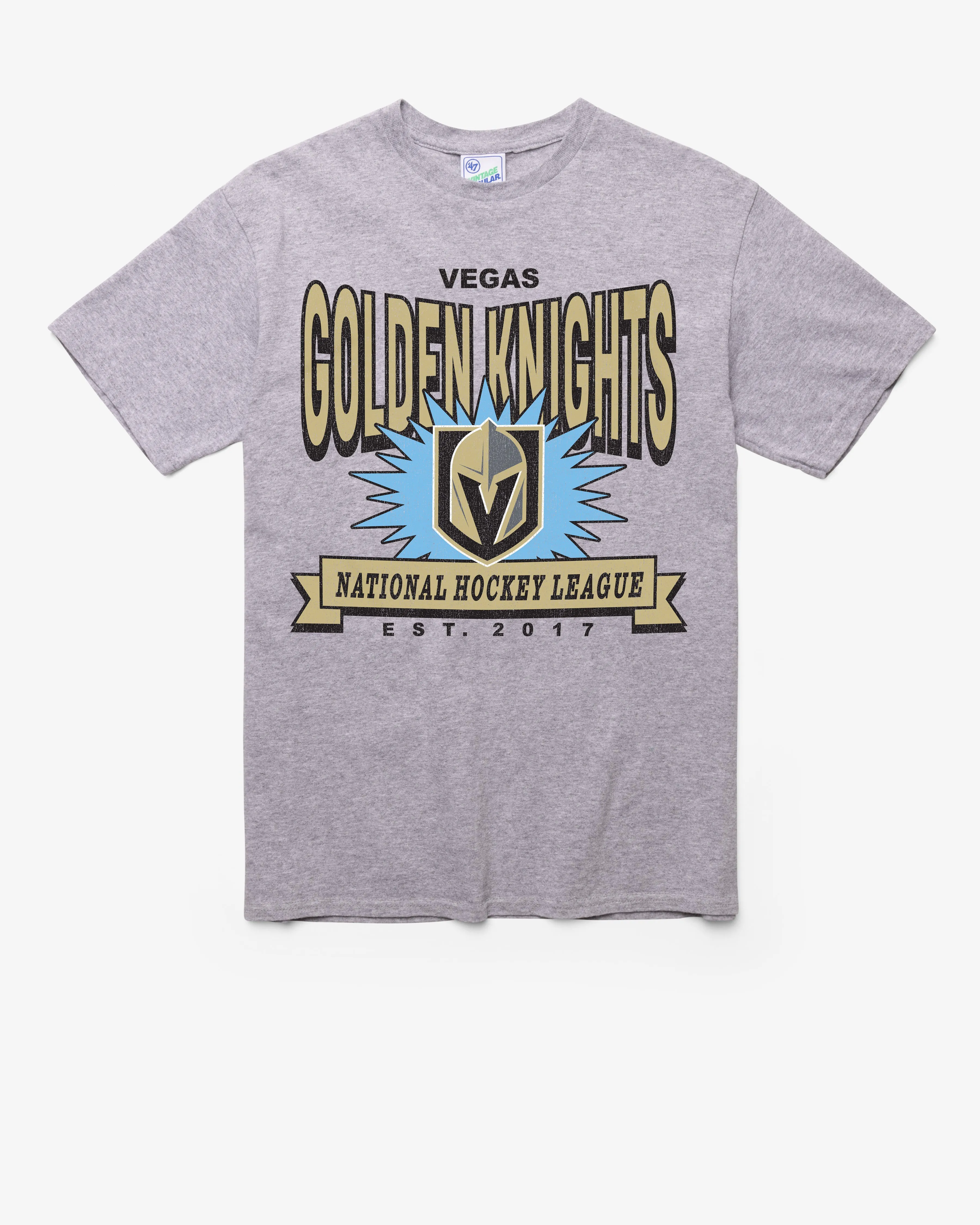 VEGAS GOLDEN KNIGHTS TWELVE SIX VINTAGE '47 TUBULAR TEE sold by 47