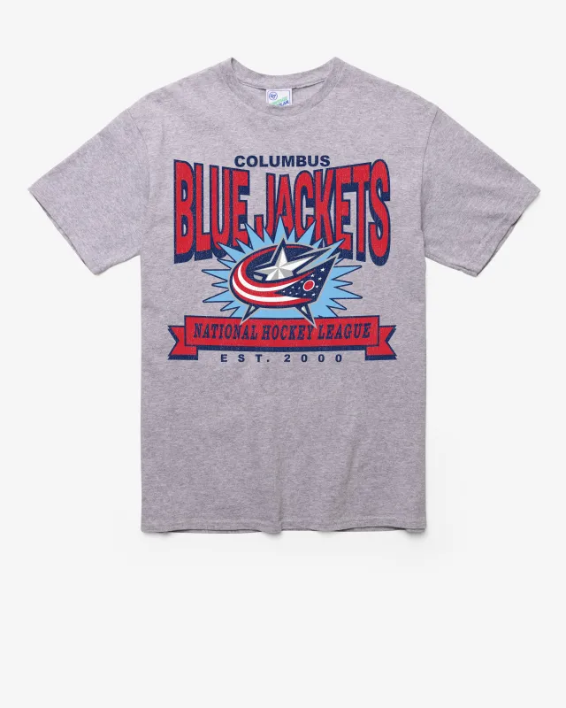COLUMBUS BLUE JACKETS TWELVE SIX VINTAGE '47 TUBULAR TEE sold by 47