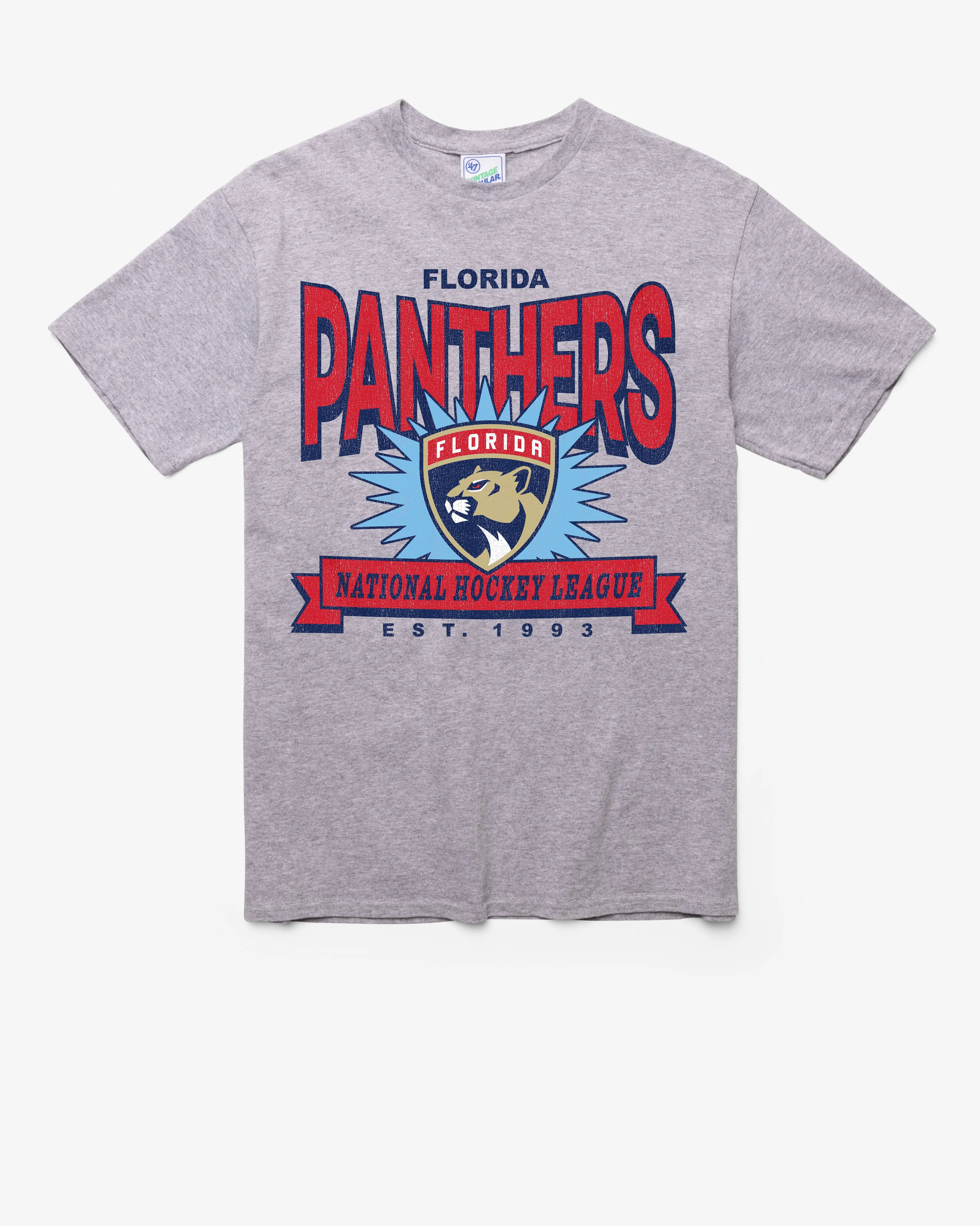 FLORIDA PANTHERS TWELVE SIX VINTAGE '47 TUBULAR TEE sold by 47