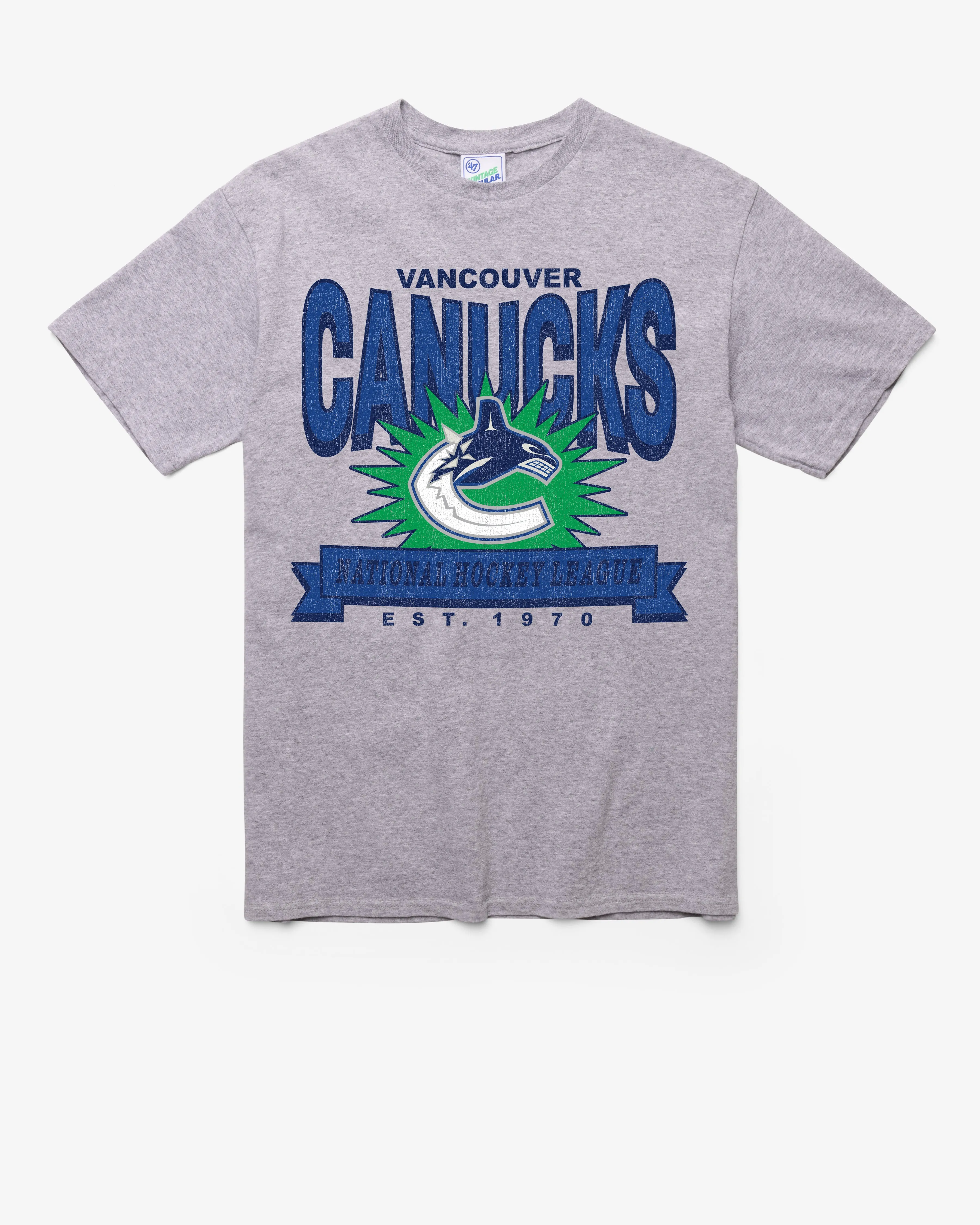 VANCOUVER CANUCKS TWELVE SIX VINTAGE '47 TUBULAR TEE sold by 47