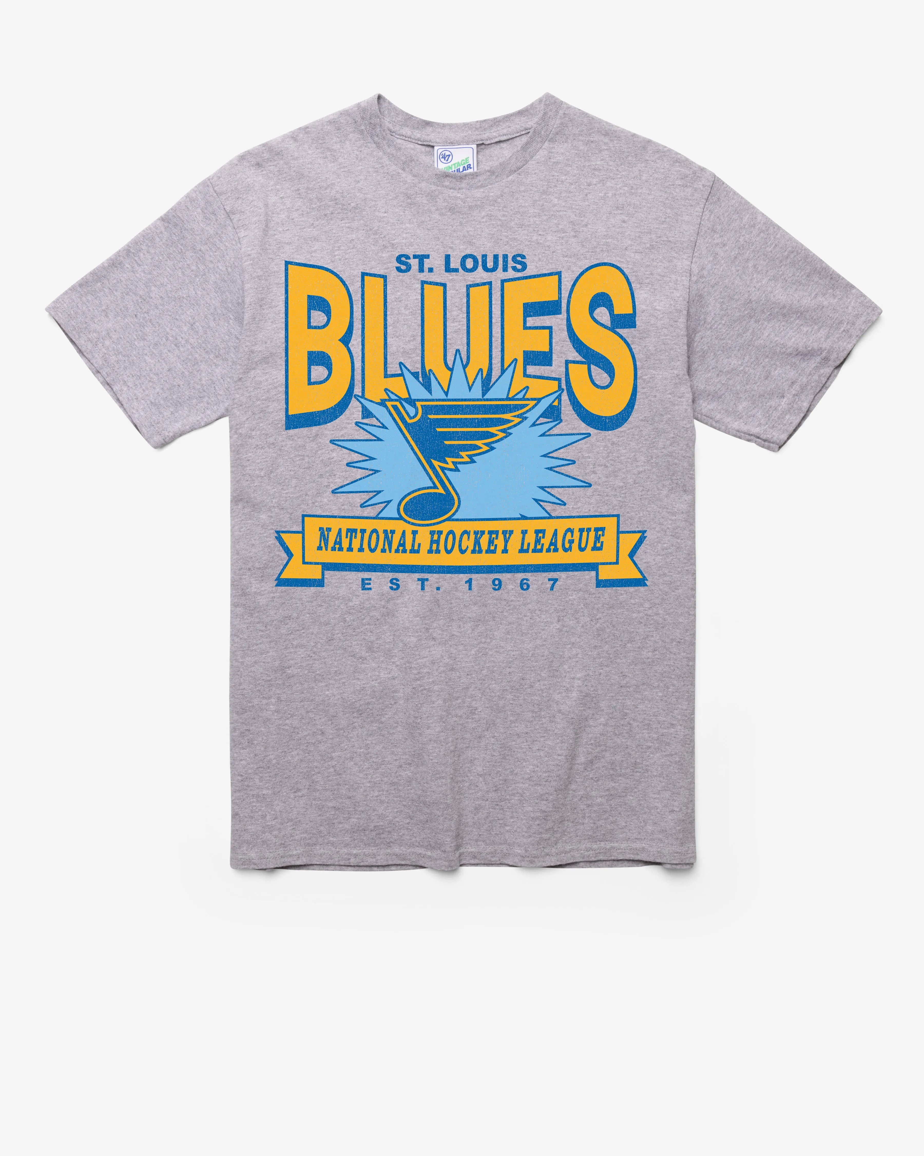 ST LOUIS BLUES TWELVE SIX VINTAGE '47 TUBULAR TEE sold by 47