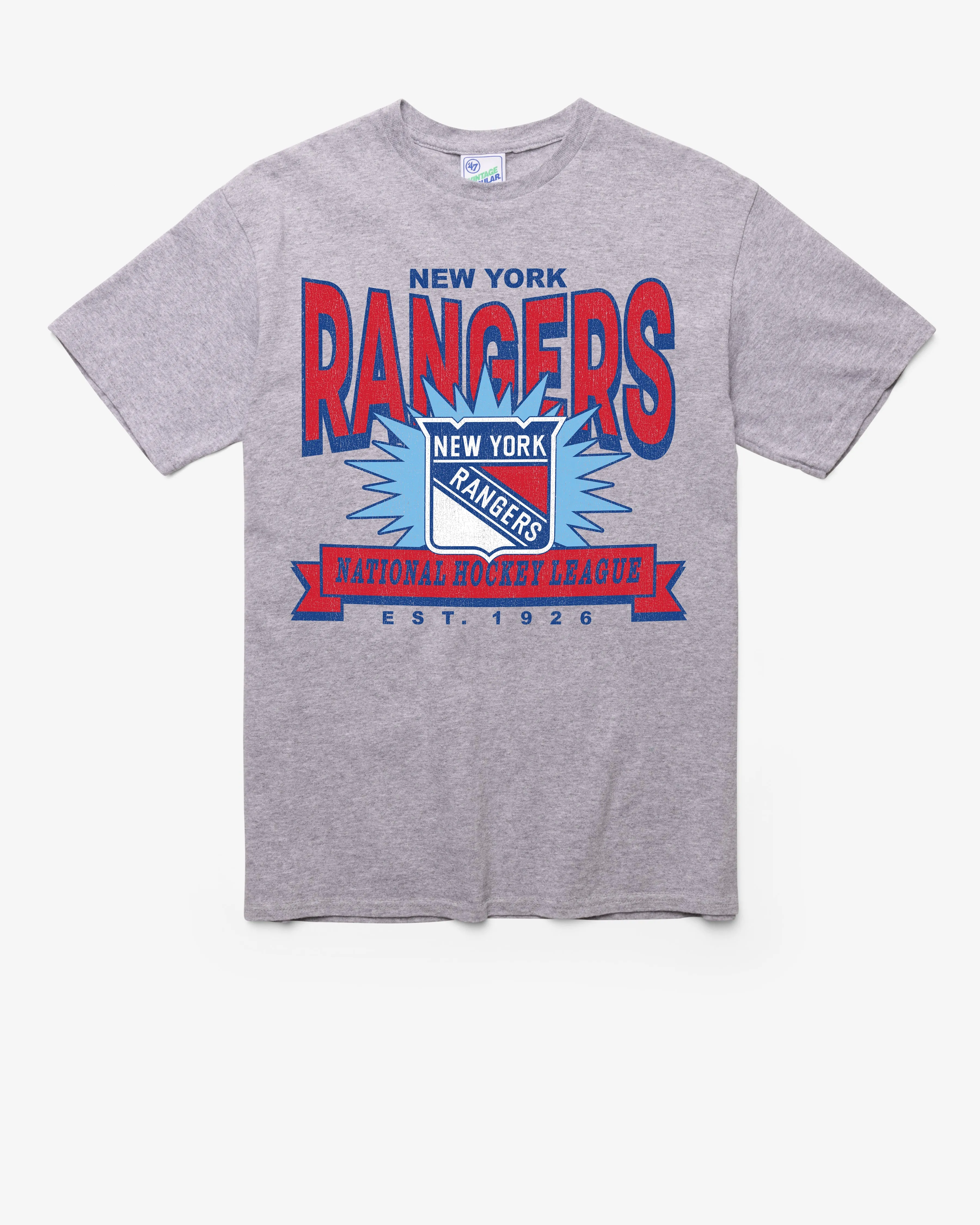 NEW YORK RANGERS TWELVE SIX VINTAGE '47 TUBULAR TEE sold by 47