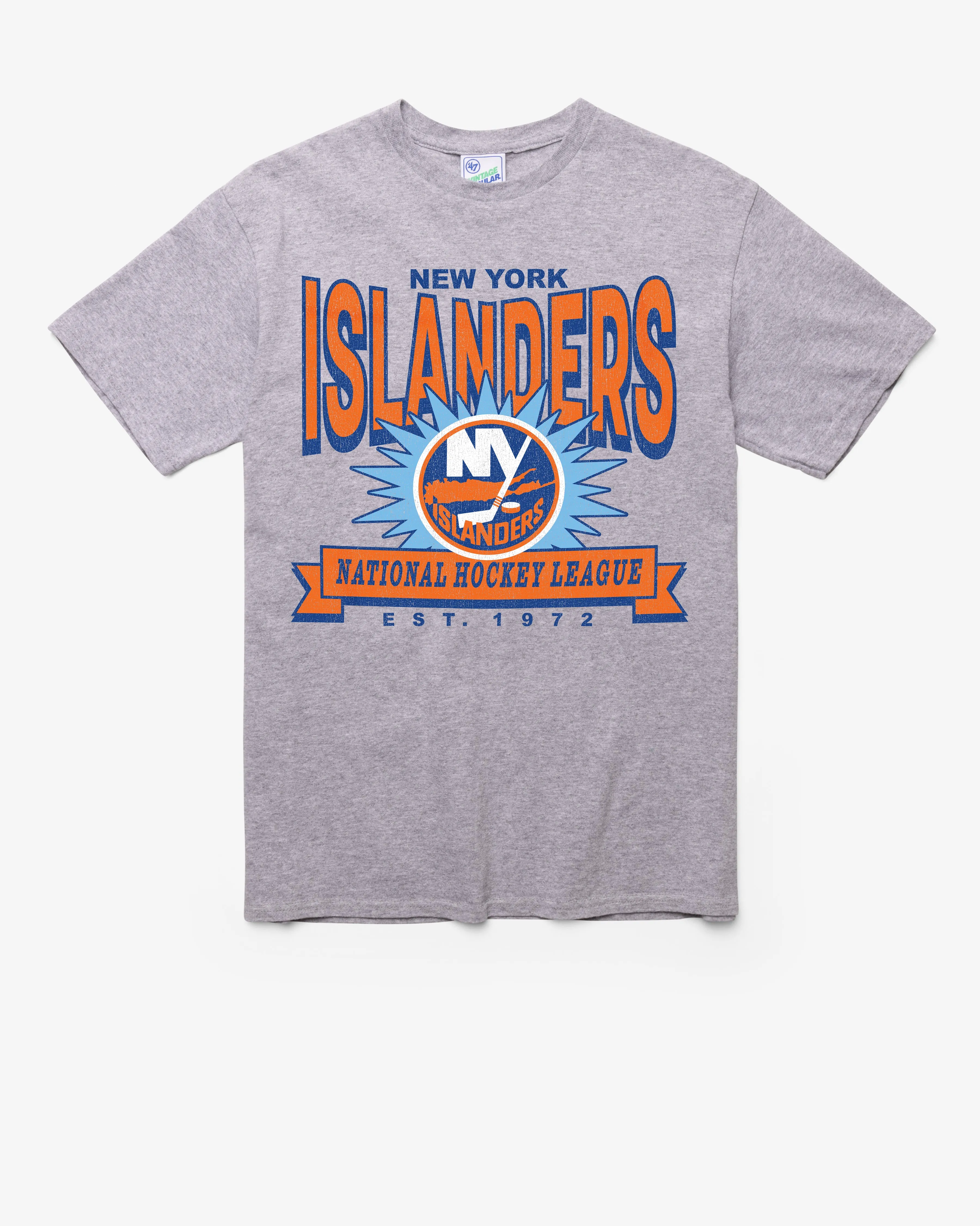 NEW YORK ISLANDERS TWELVE SIX VINTAGE '47 TUBULAR TEE sold by 47
