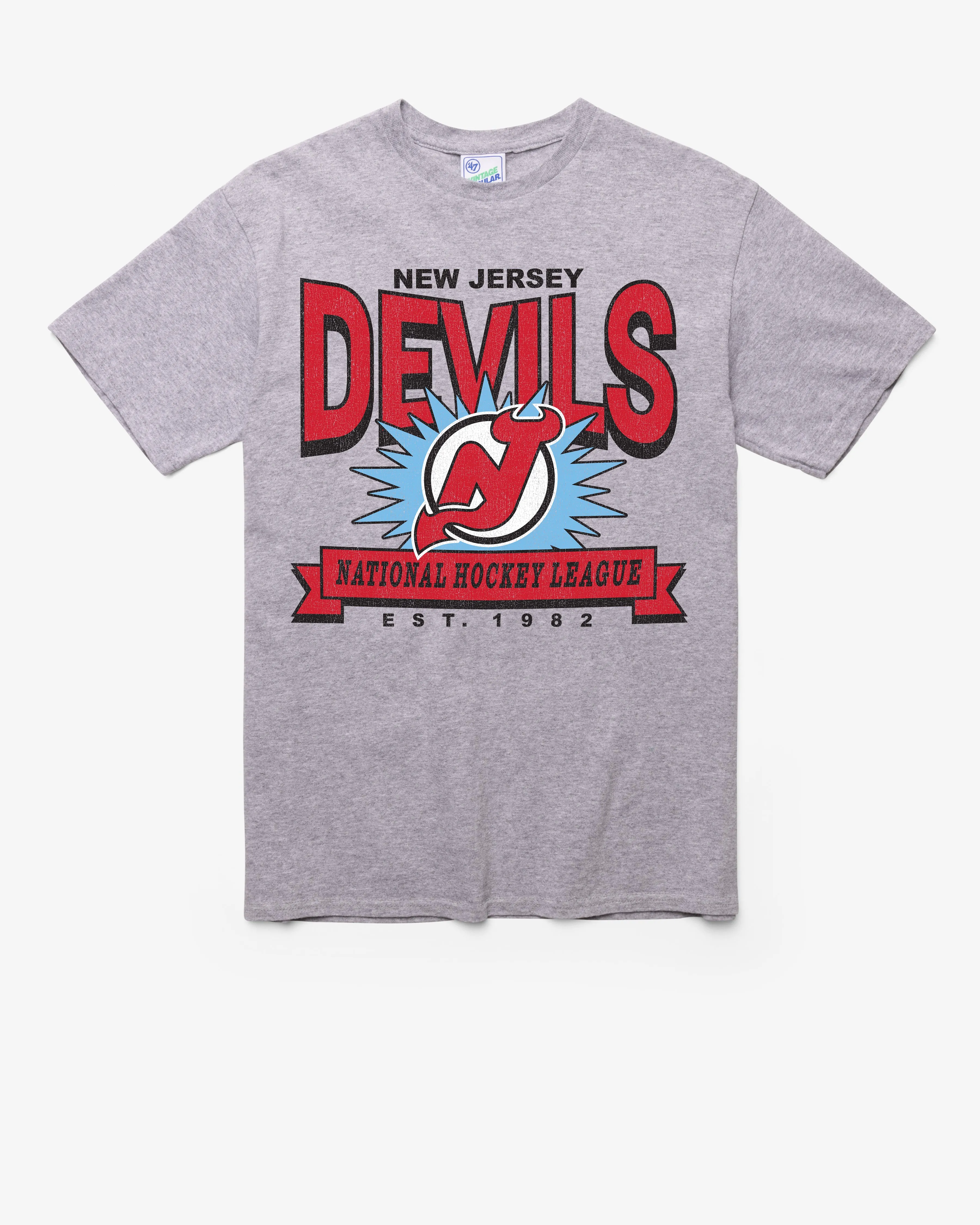 NEW JERSEY DEVILS TWELVE SIX VINTAGE '47 TUBULAR TEE sold by 47