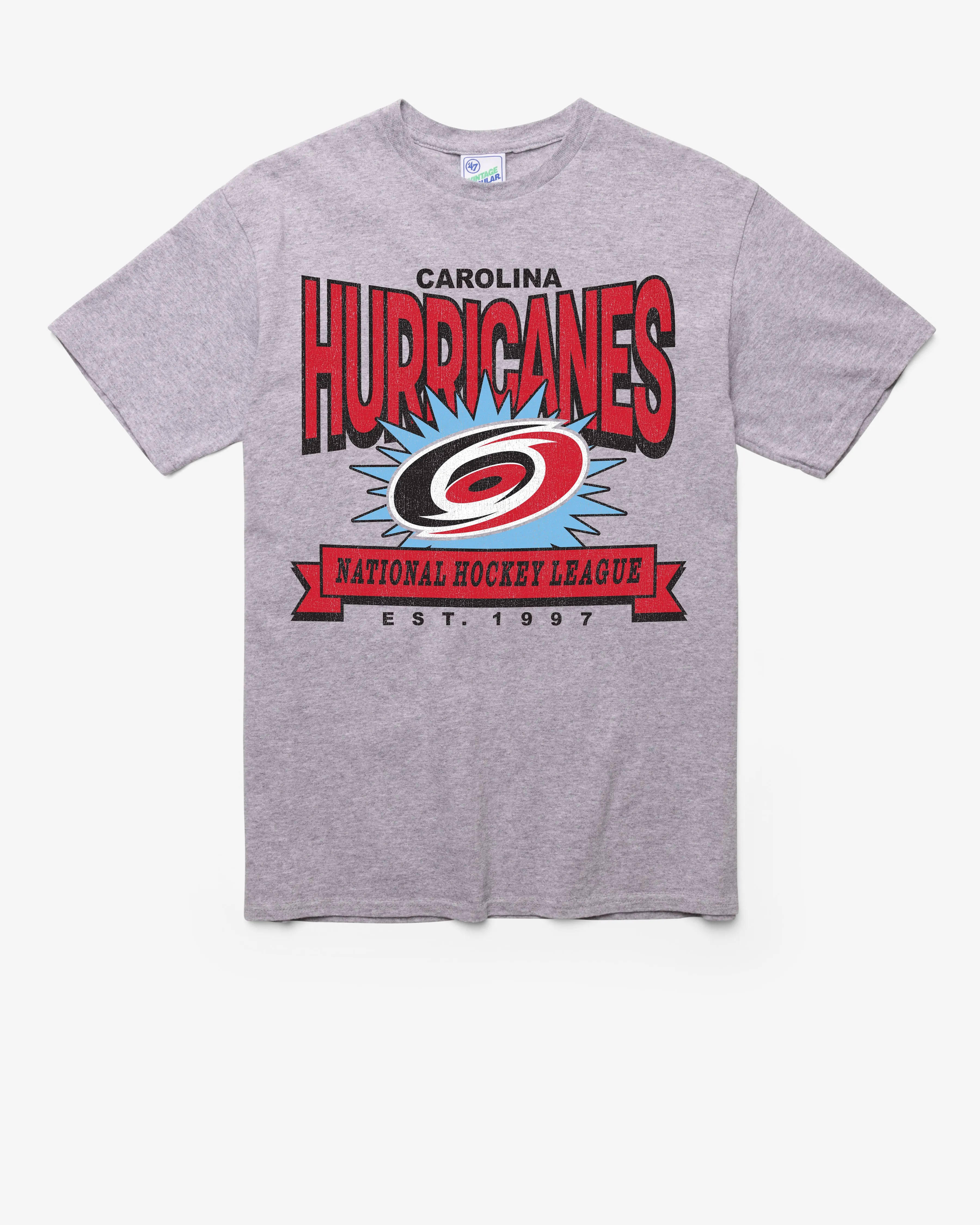 CAROLINA HURRICANES TWELVE SIX VINTAGE '47 TUBULAR TEE sold by 47