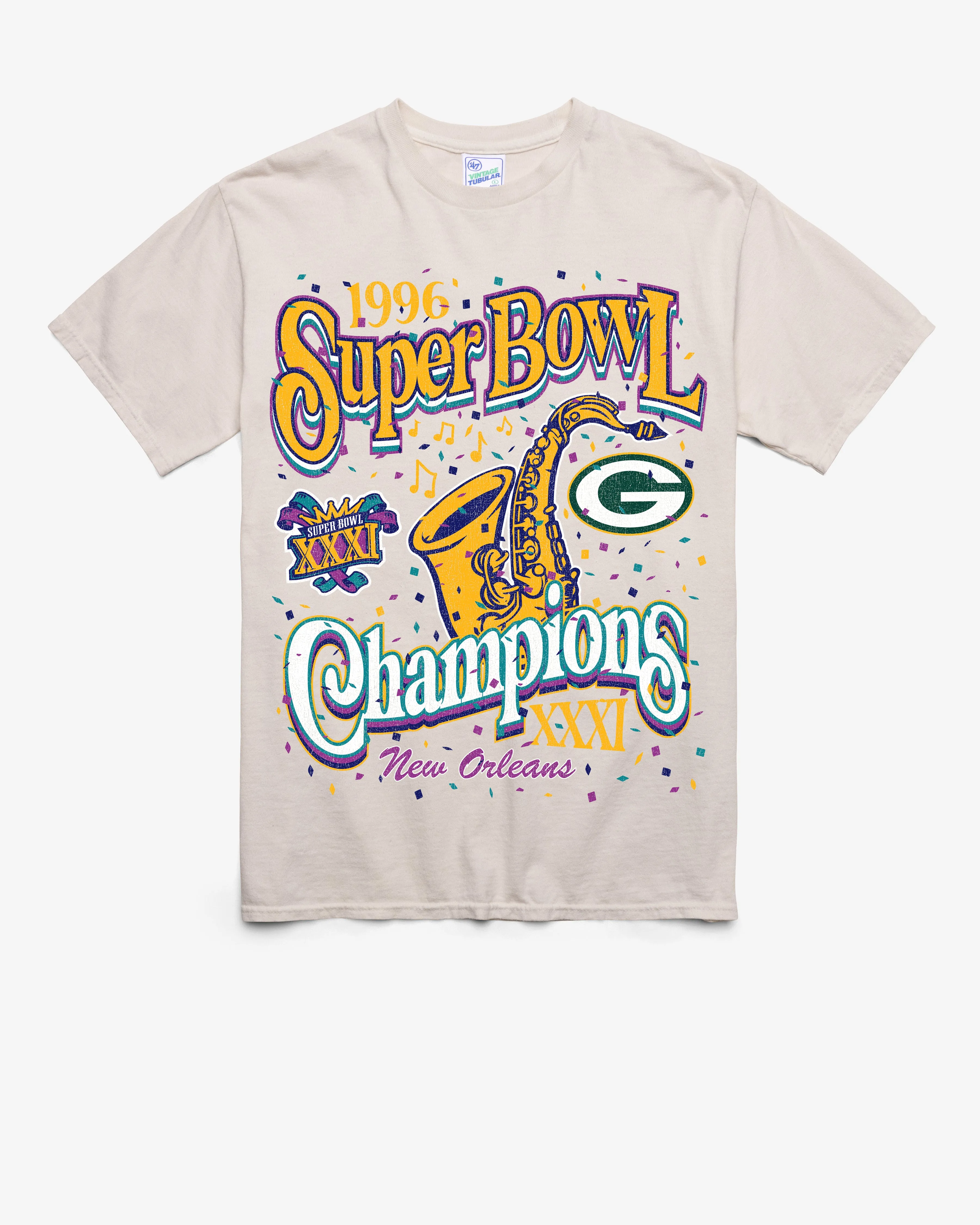 GREEN BAY PACKERS GRIDIRON LOCKER VINTAGE '47 TUBULAR TEE sold by 47