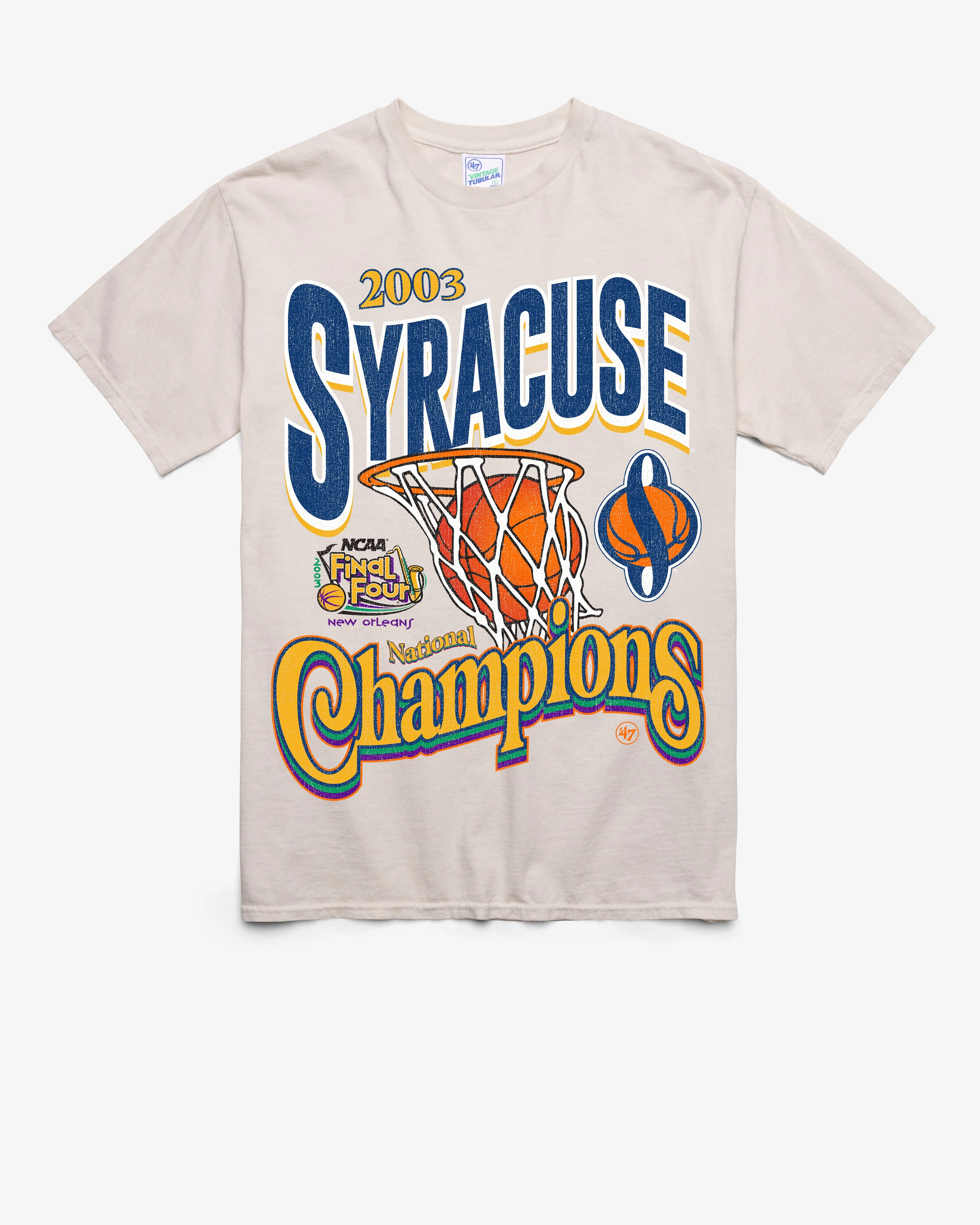 SYRACUSE ORANGE H-CHAMPS LOCKER VINTAGE '47 TUBULAR TEE sold by 47