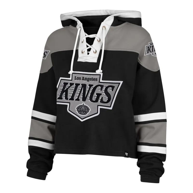 LOS ANGELES KINGS CROPPED SUPERIOR '47 LACER HOOD WOMENS sold by 47