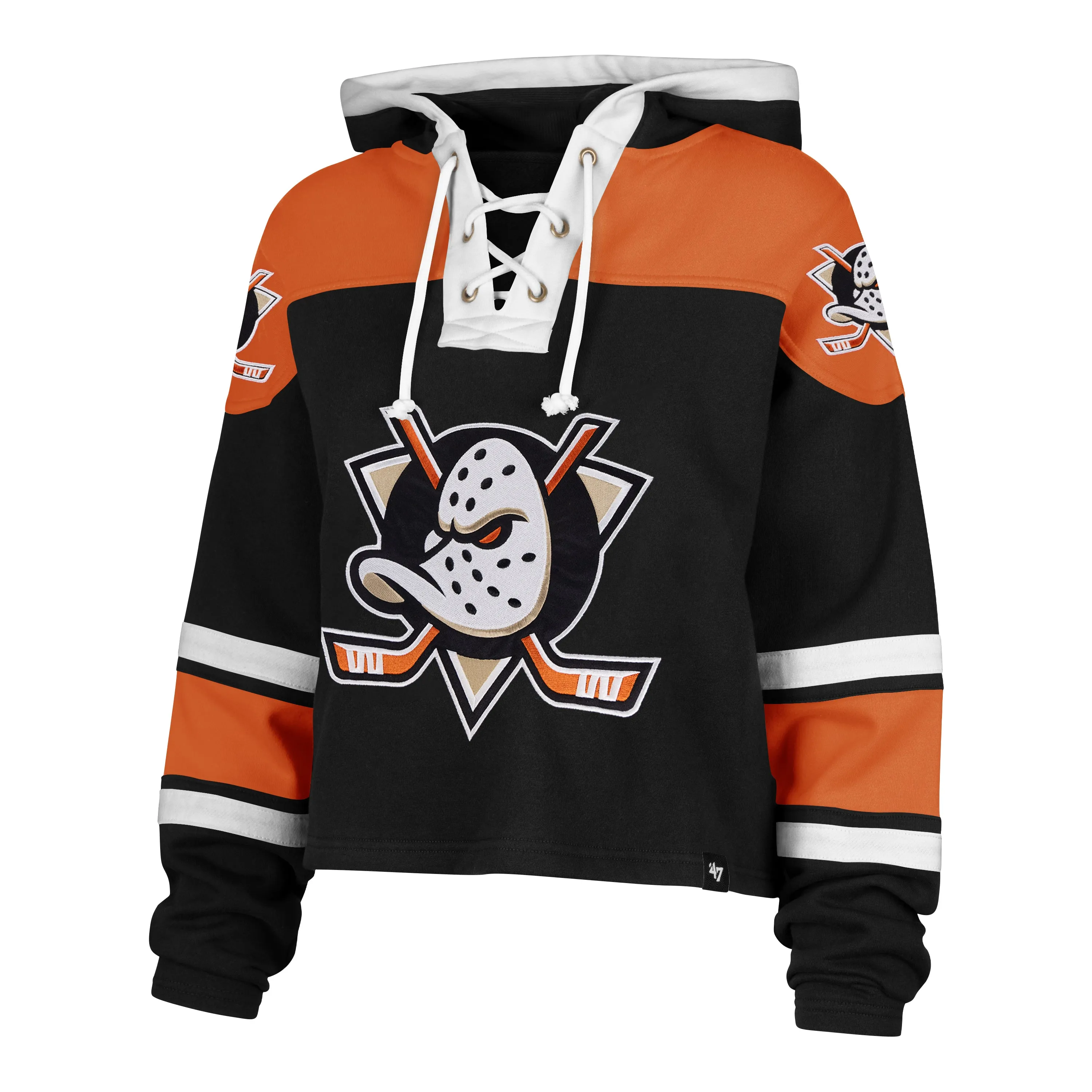 ANAHEIM DUCKS CROPPED SUPERIOR '47 LACER HOOD WOMENS sold by 47
