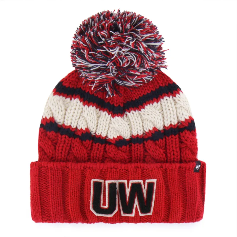 WISCONSIN BADGERS EMMA '47 CUFF KNIT WOMENS sold by 47