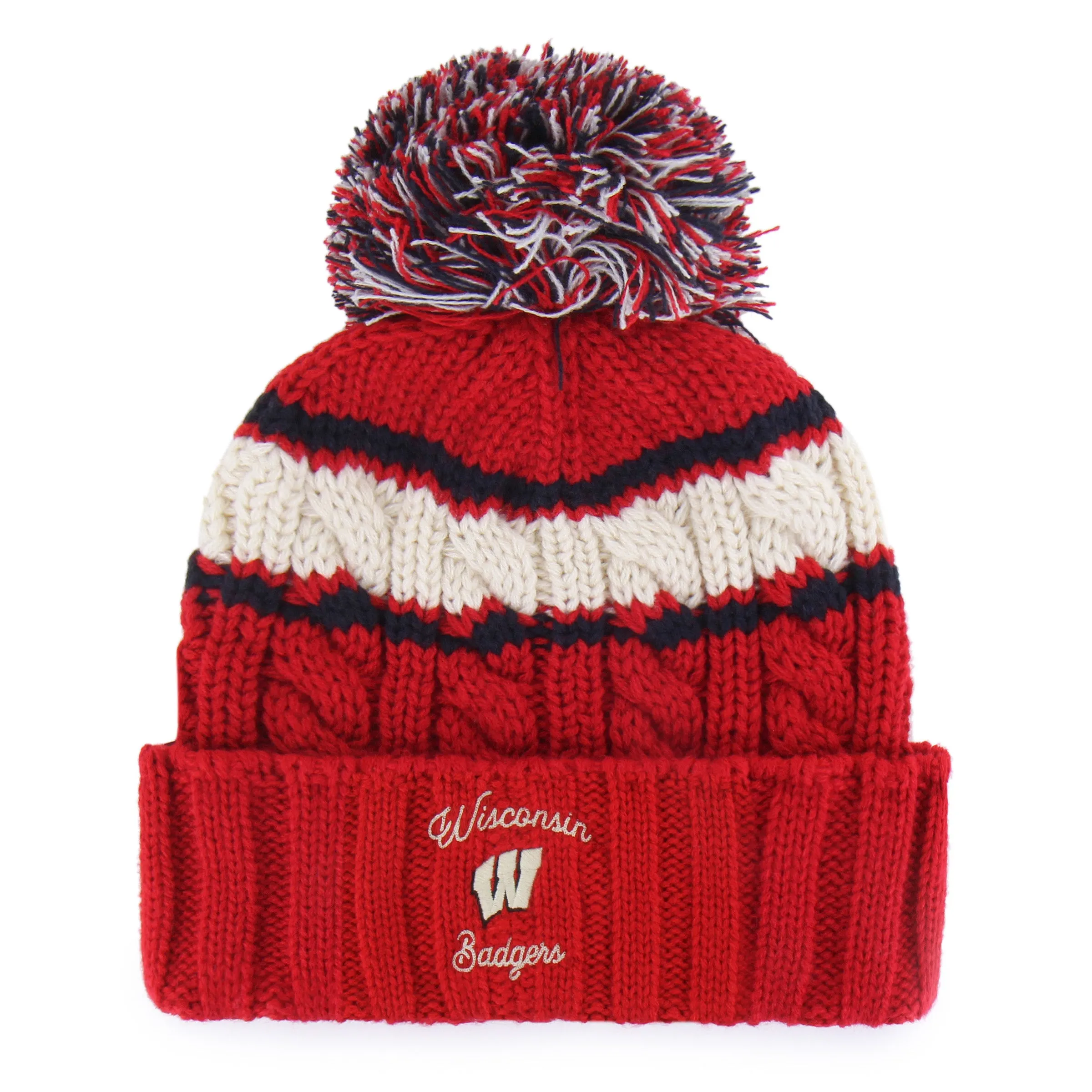 WISCONSIN BADGERS EMMA '47 CUFF KNIT WOMENS sold by 47 product image thumbnail 2