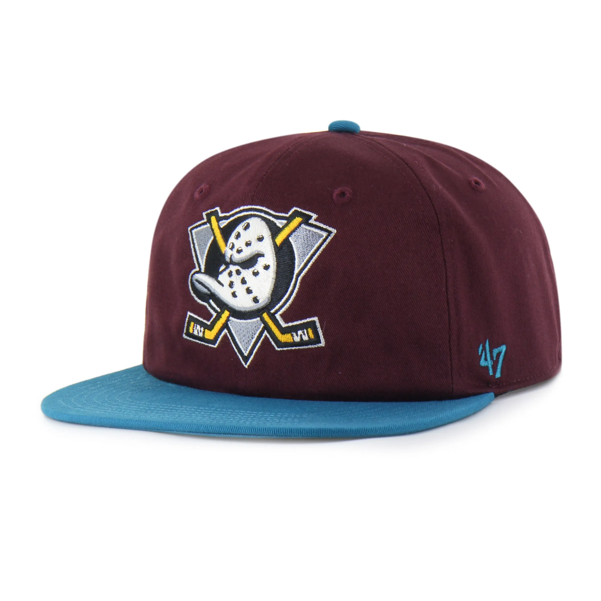 OLD TIME HOCKEY ANAHEIM DUCKS VINTAGE DEBUT '47 CAPTAIN RL RELAXED FIT sold by 47 product image thumbnail 4