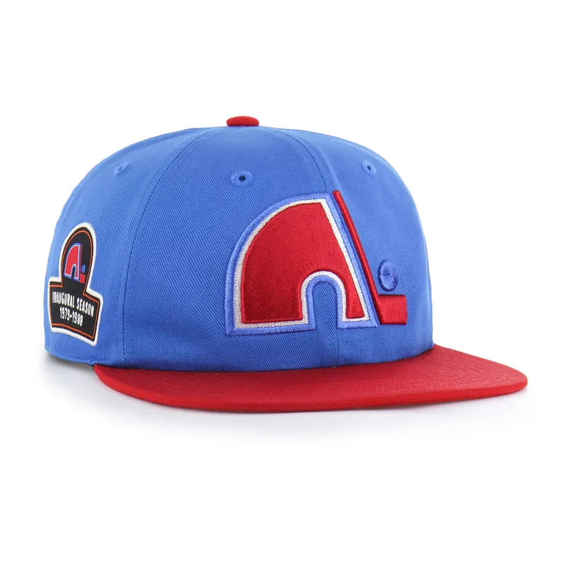 OLD TIME HOCKEY QUEBEC NORDIQUES VINTAGE DEBUT '47 CAPTAIN RL RELAXED FIT sold by 47