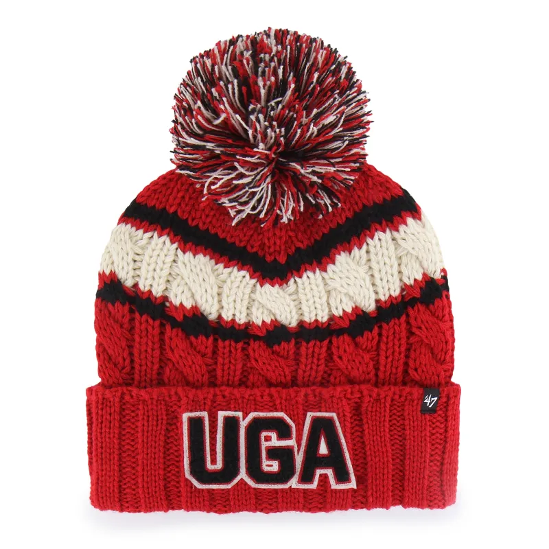 GEORGIA BULLDOGS VINTAGE EMMA '47 CUFF KNIT WOMENS sold by 47