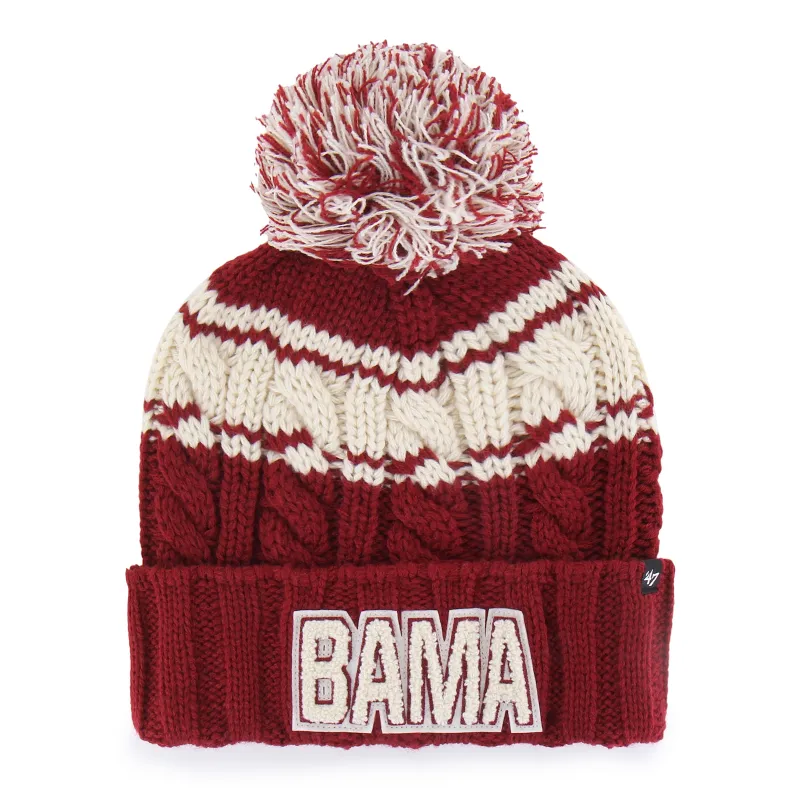 ALABAMA CRIMSON TIDE VINTAGE EMMA '47 CUFF KNIT WOMENS sold by 47