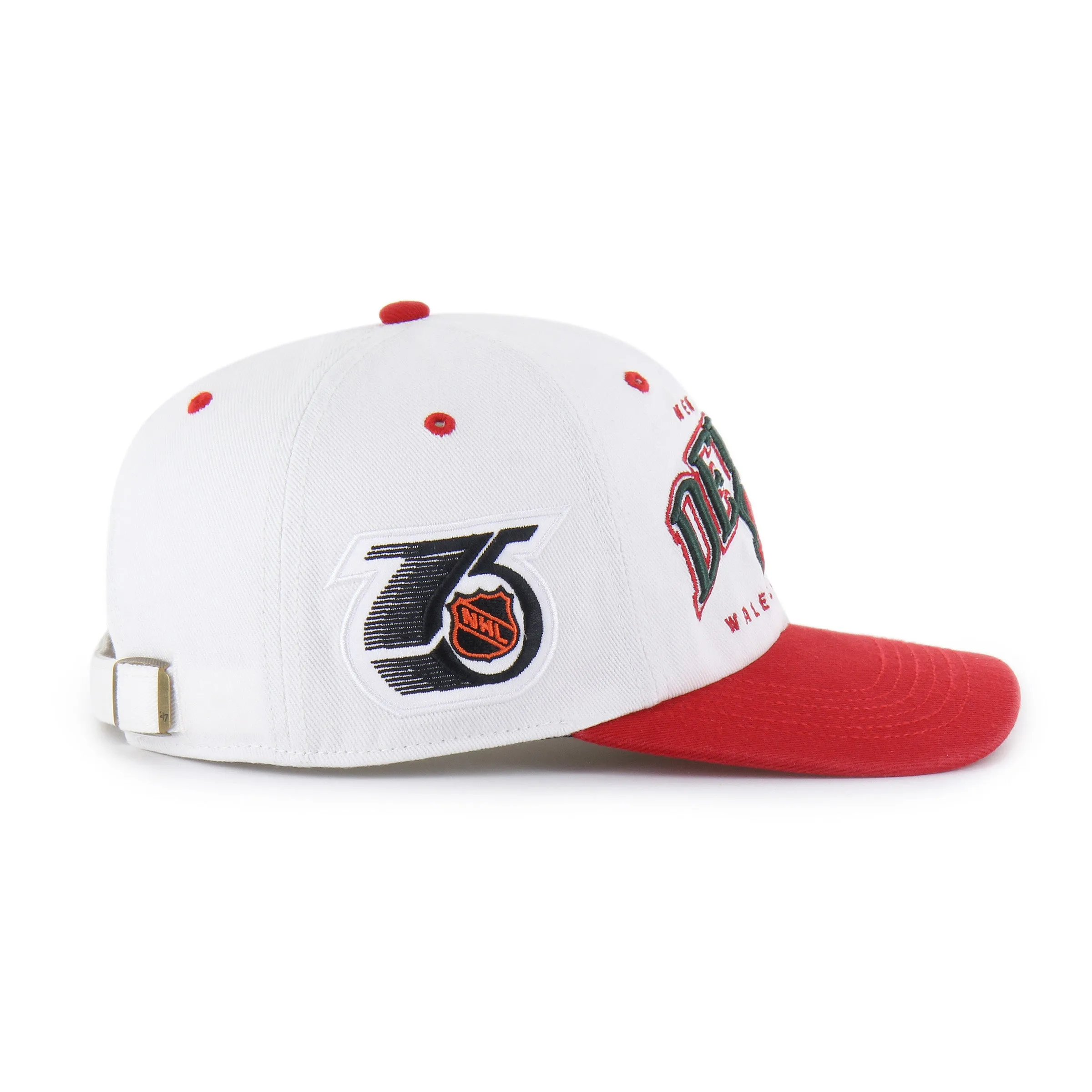 NEW JERSEY DEVILS VINTAGE RETRO FREEZE '47 CLEAN UP MF MID FIT sold by 47 product image thumbnail 2