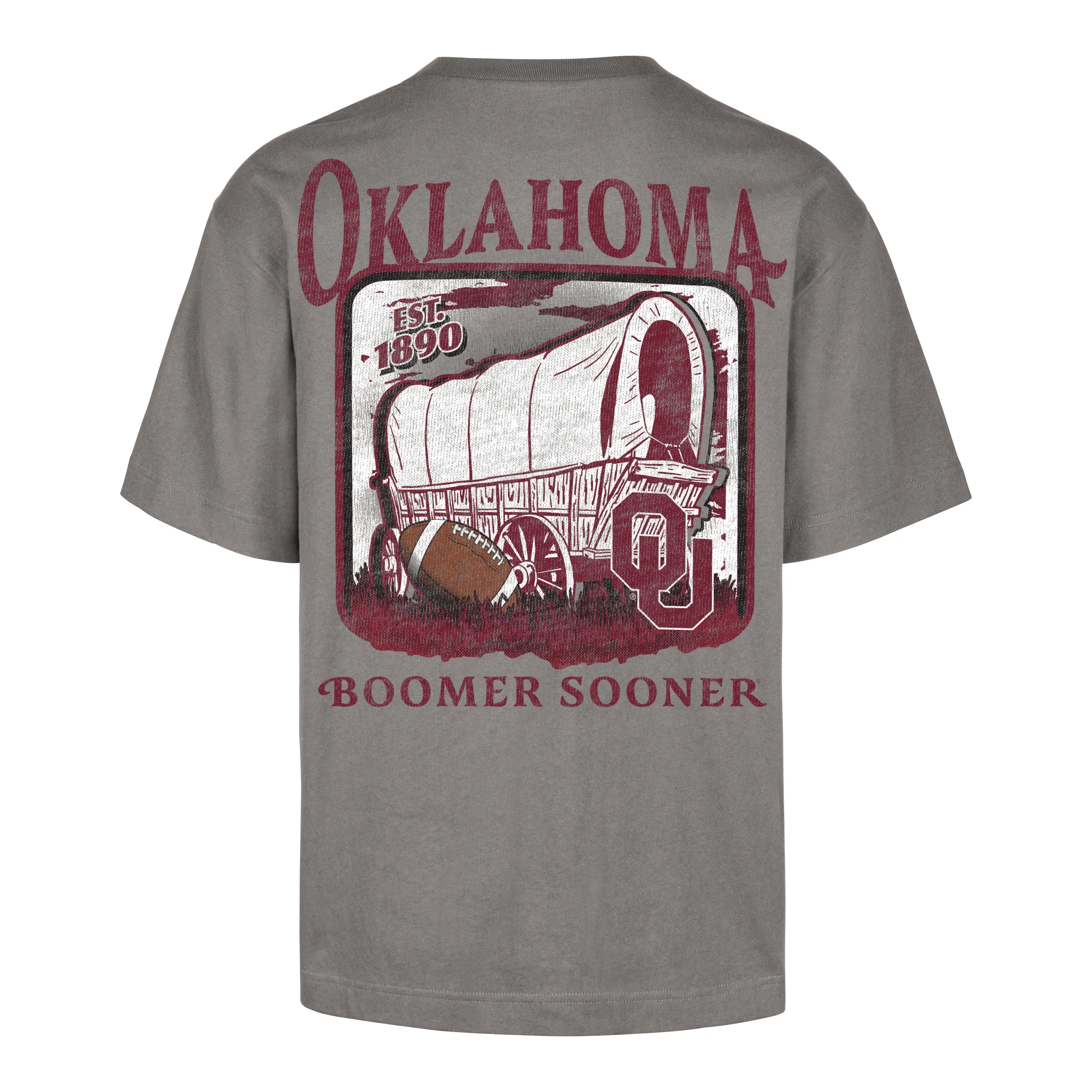OKLAHOMA SOONERS REGIONAL BACKER '47 FOUNDATION TEE sold by 47 product image thumbnail 2