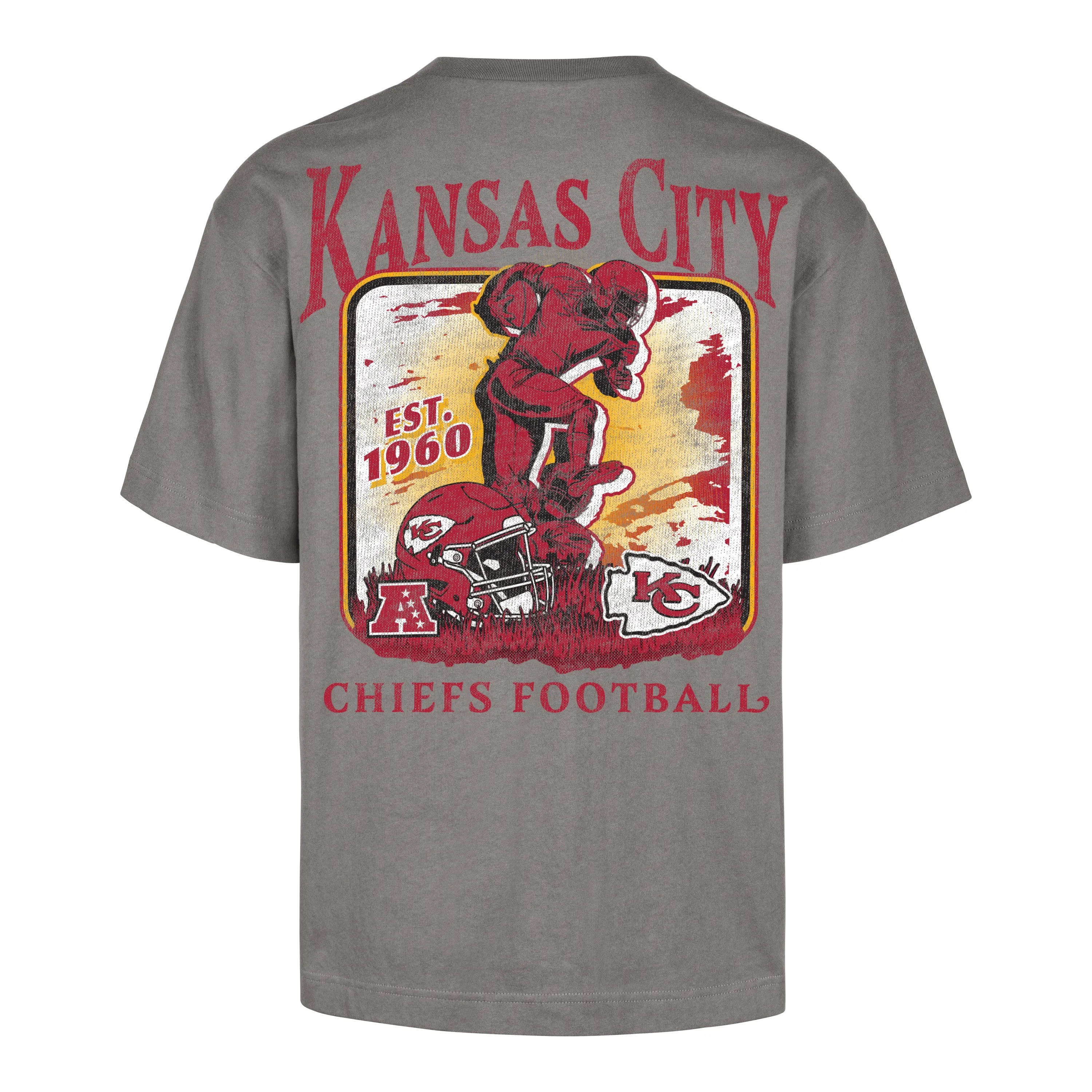 KANSAS CITY CHIEFS REGIONAL BACKER '47 FOUNDATION TEE sold by 47 product image thumbnail 2