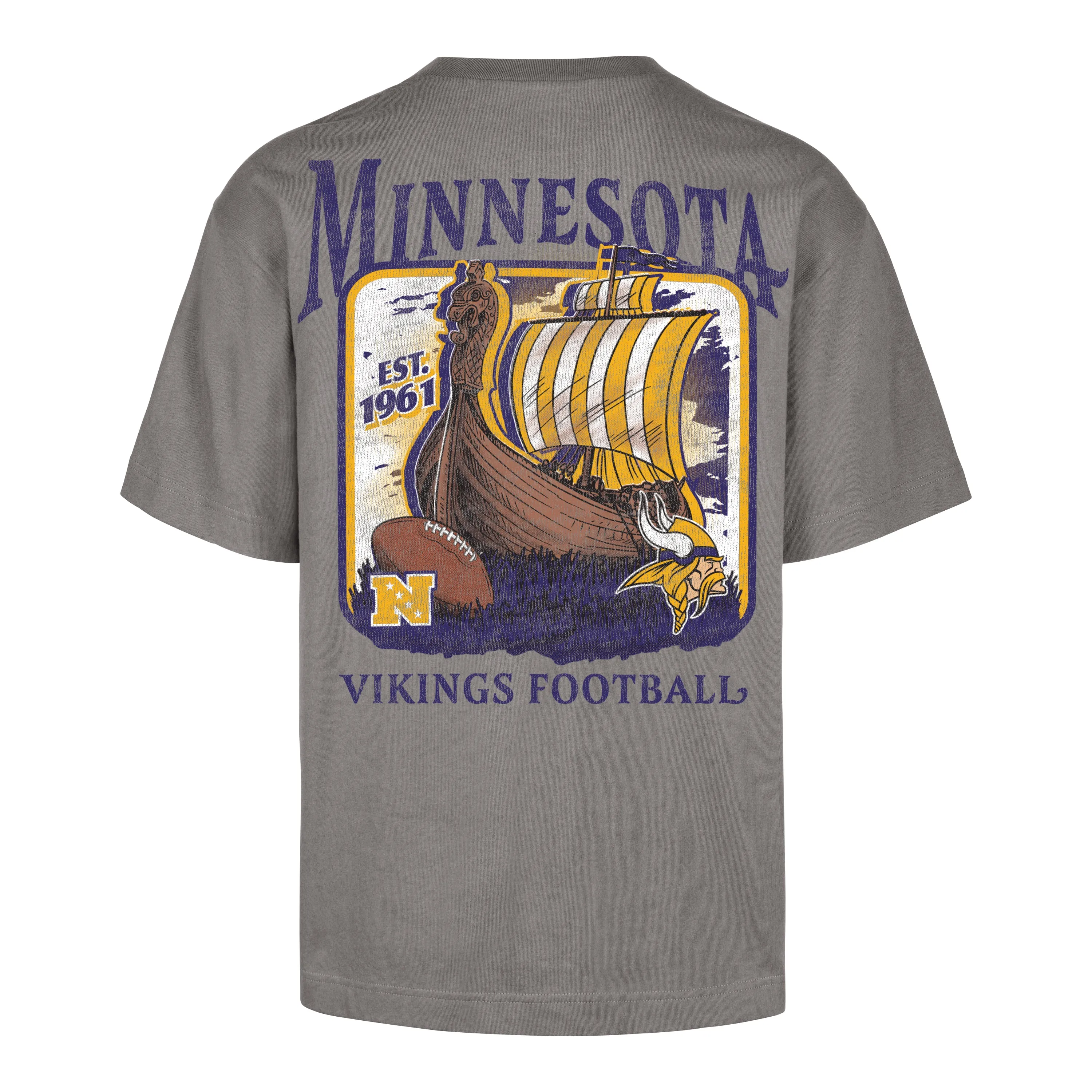 MINNESOTA VIKINGS REGIONAL BACKER '47 FOUNDATION TEE sold by 47 product image thumbnail 2