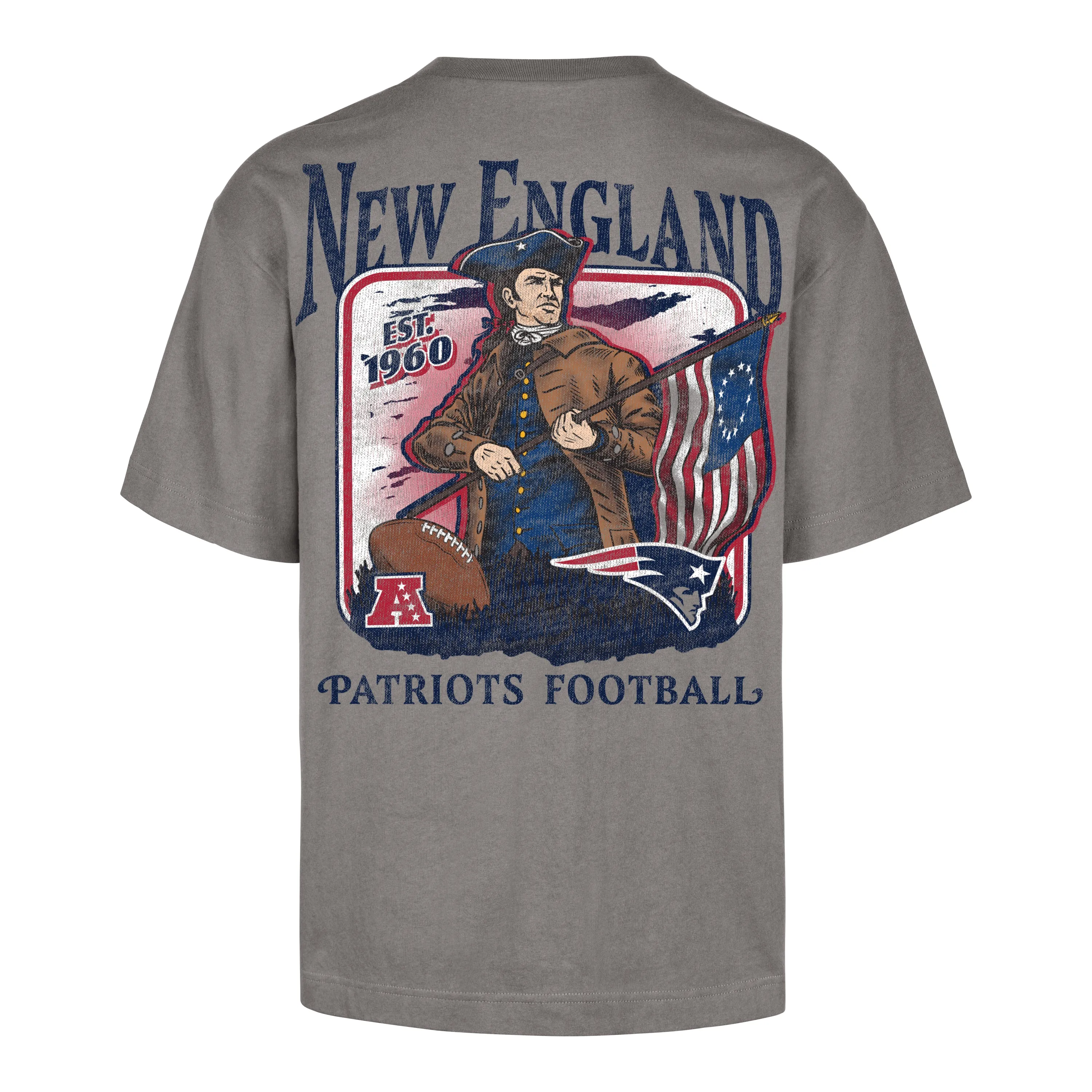NEW ENGLAND PATRIOTS REGIONAL BACKER '47 FOUNDATION TEE sold by 47 product image thumbnail 2