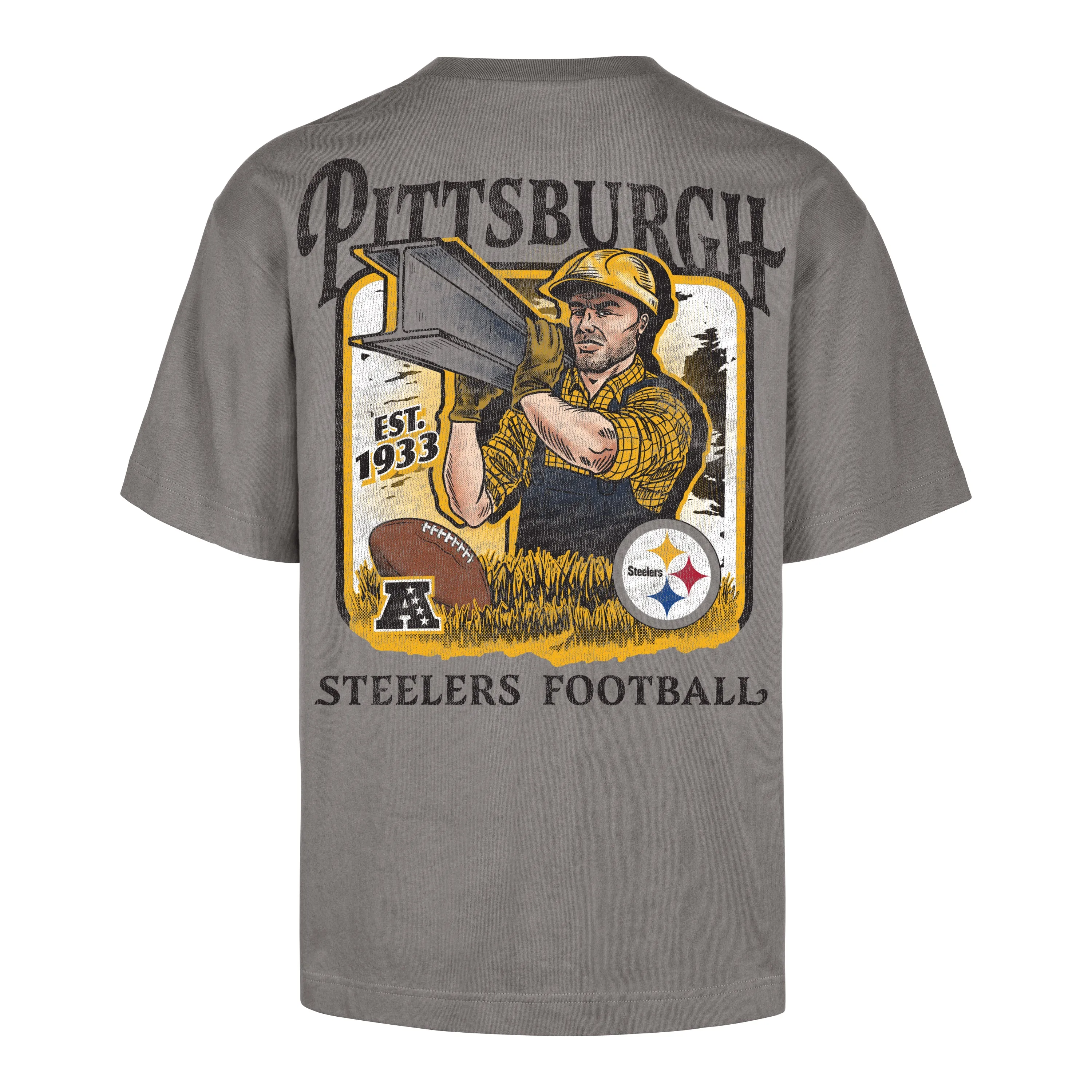 PITTSBURGH STEELERS REGIONAL BACKER '47 FOUNDATION TEE sold by 47 product image thumbnail 2