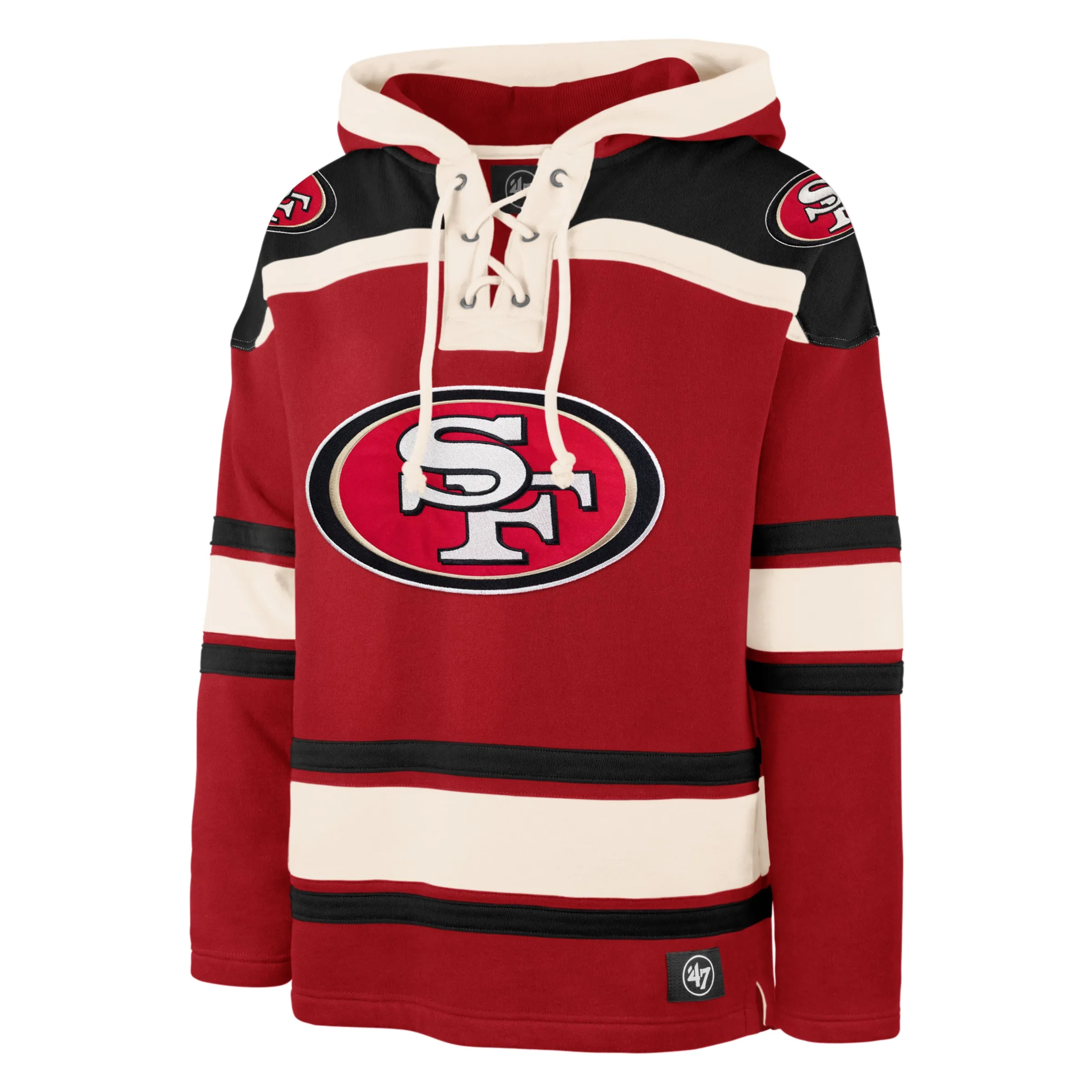 SAN FRANCISCO 49ERS SUPERIOR '47 LACER HOOD sold by 47