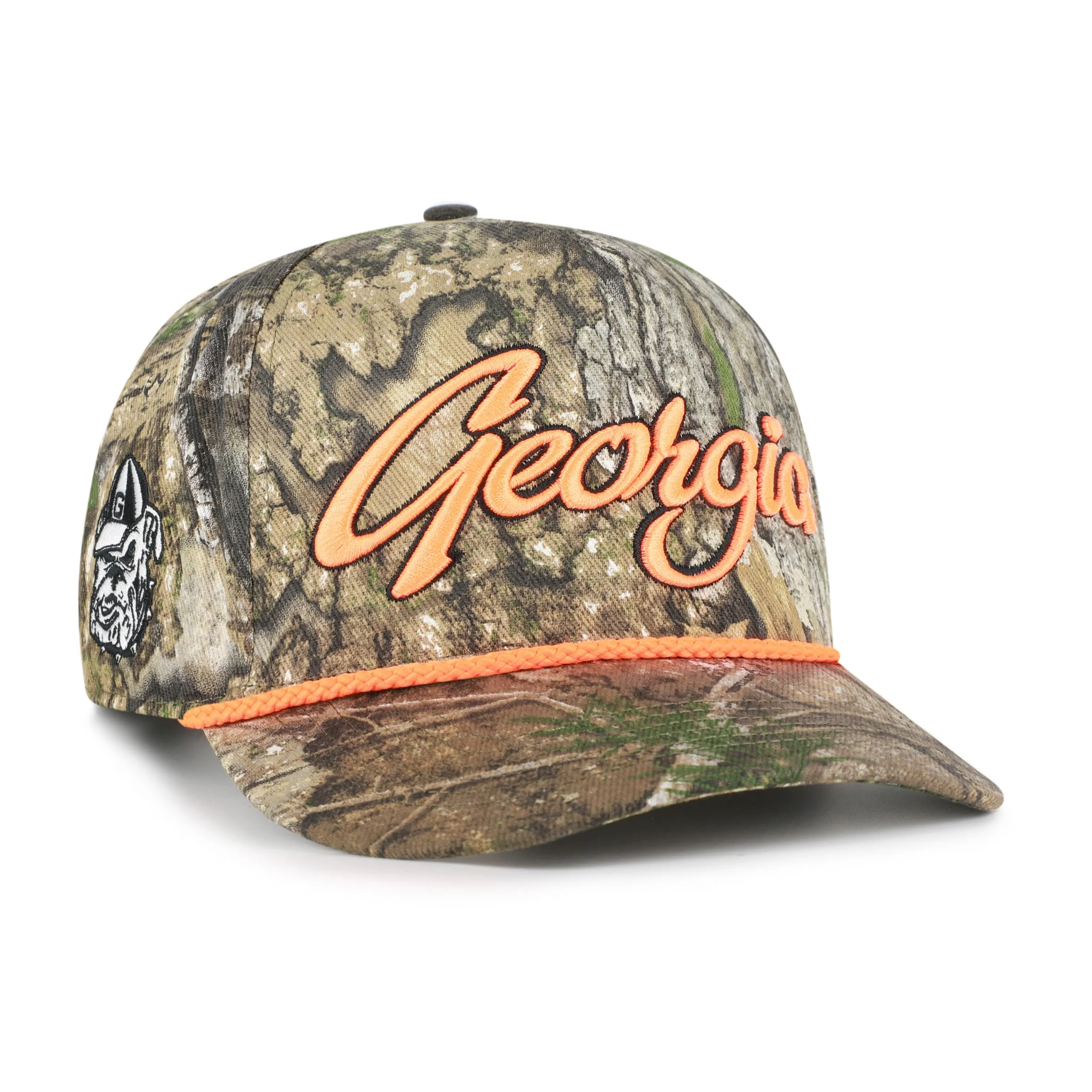 GEORGIA BULLDOGS OVERHAND SCRIPT REALTREE '47 HITCH sold by 47
