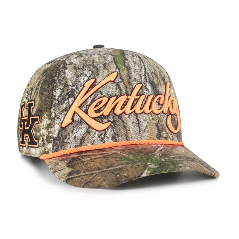 KENTUCKY WILDCATS OVERHAND SCRIPT REALTREE '47 HITCH sold by 47