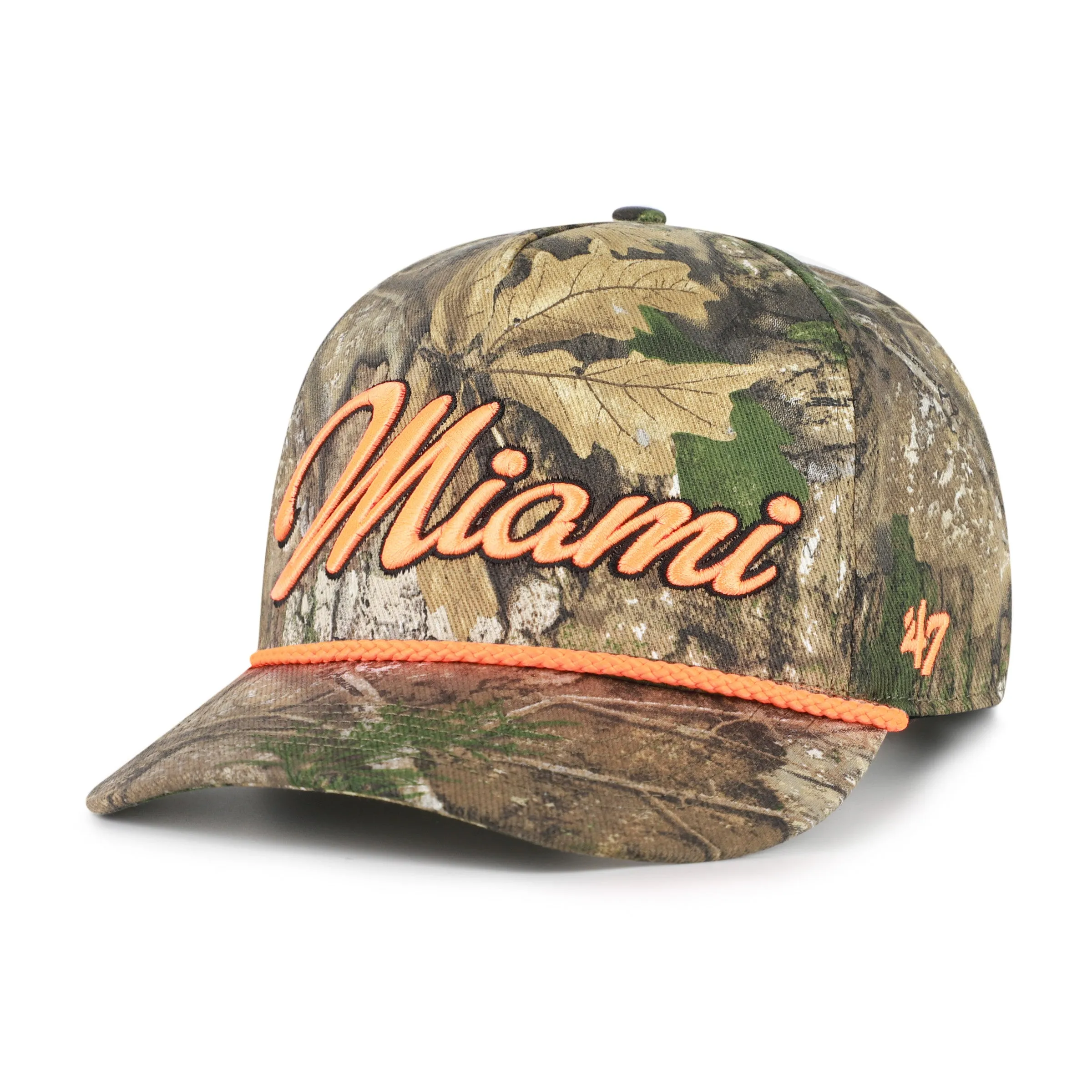 MIAMI HURRICANES OVERHAND SCRIPT REALTREE '47 HITCH sold by 47 product image thumbnail 4