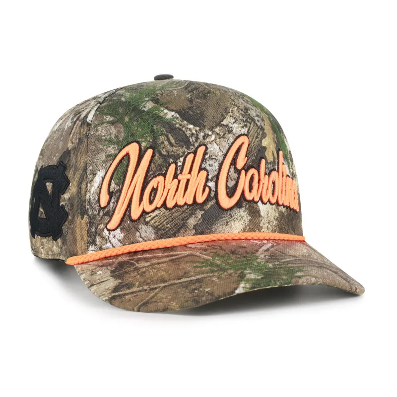 NORTH CAROLINA TAR HEELS UNC OVERHAND SCRIPT REALTREE '47 HITCH sold by 47