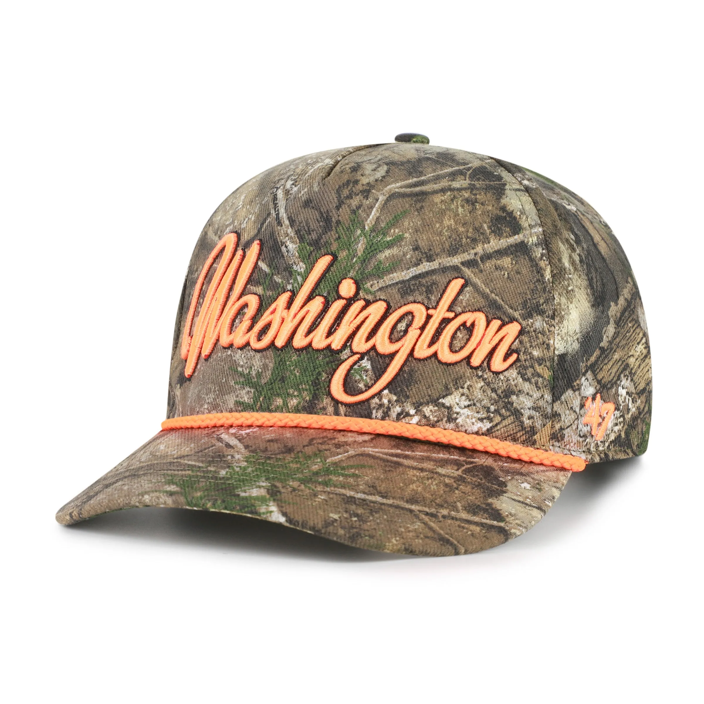 WASHINGTON COMMANDERS OVERHAND SCRIPT REALTREE '47 HITCH RF RELAXED FIT sold by 47 product image thumbnail 4