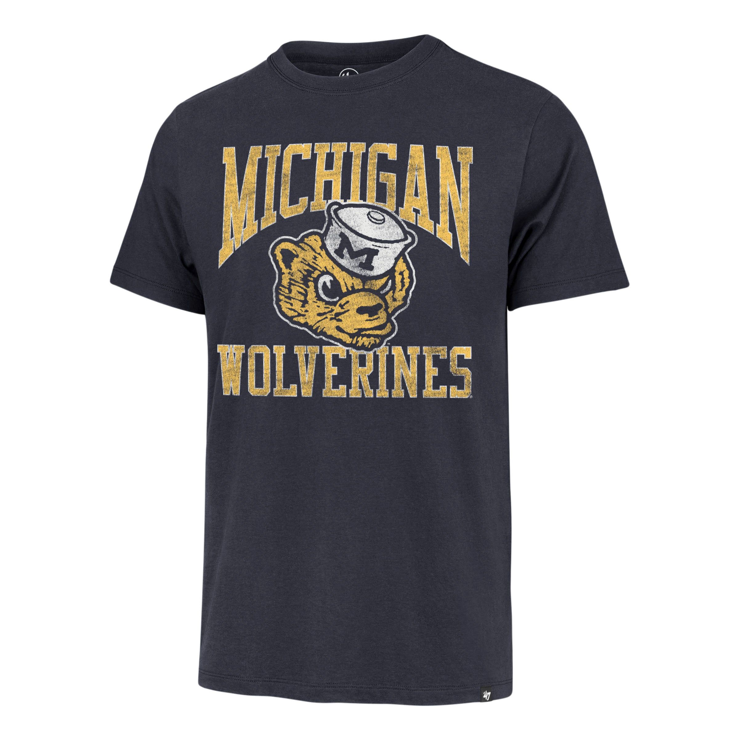 MICHIGAN WOLVERINES VINTAGE BIG UPS '47 FRANKLIN TEE MEN sold by 47