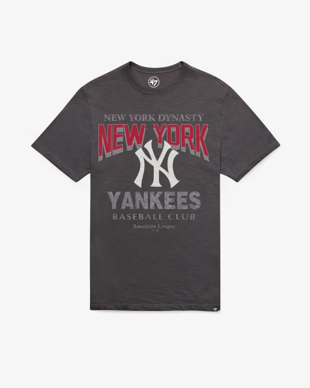 NEW YORK YANKEES HEAD ON '47 SCRUM TEE made by 47