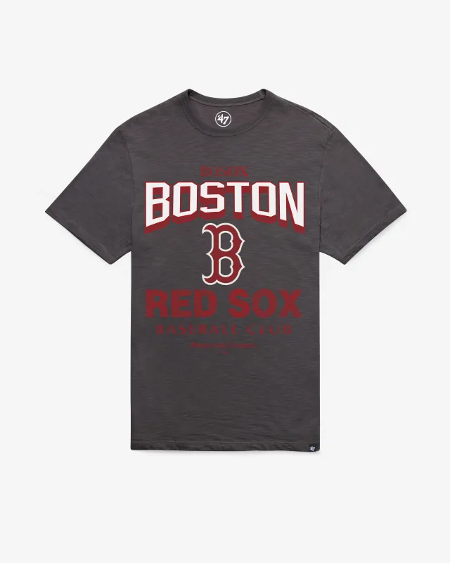 BOSTON RED SOX HEAD ON '47 SCRUM TEE made by 47