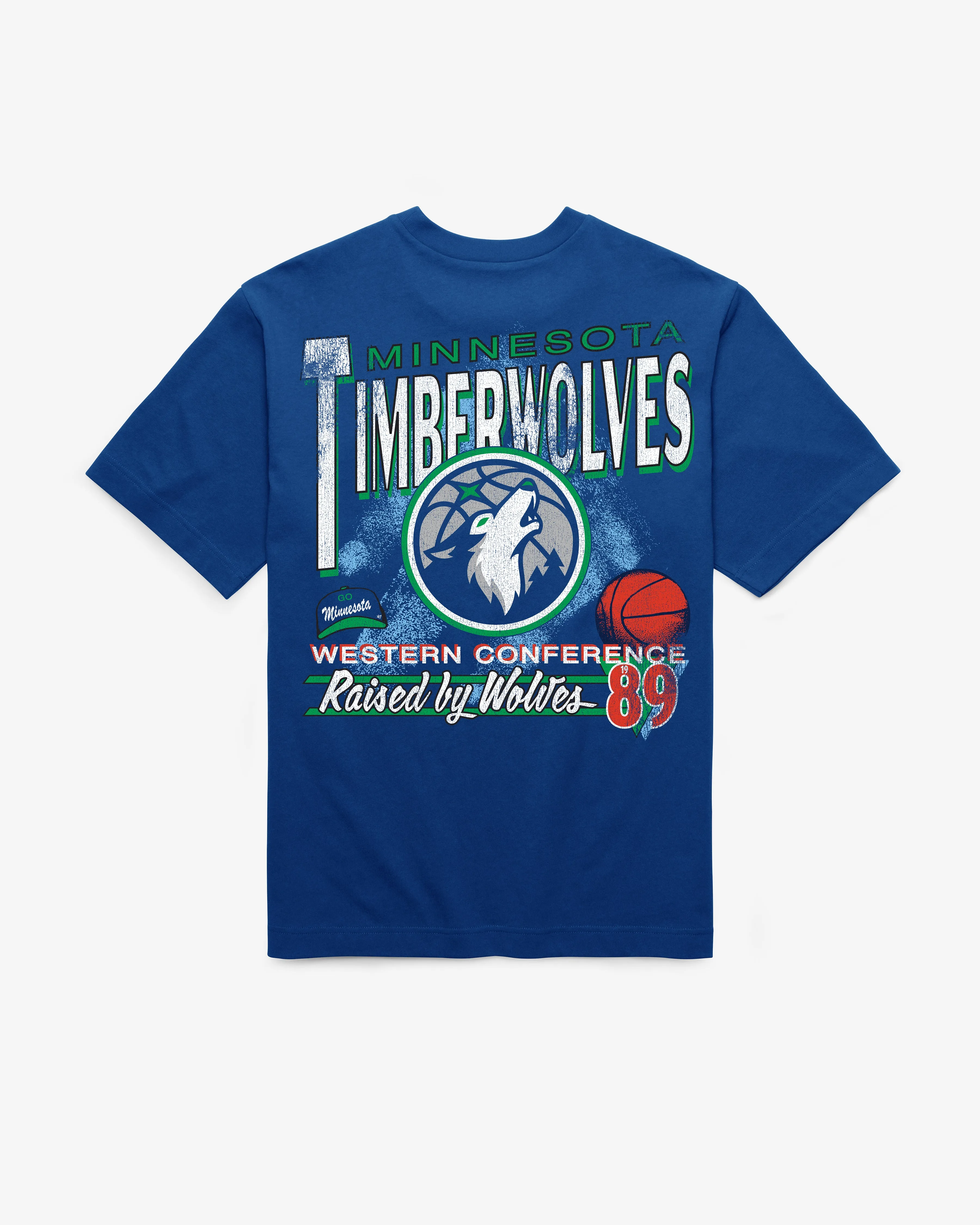 MINNESOTA TIMBERWOLVES UNDER BAR '47 FOUNDATION TEE sold by 47 product image thumbnail 2