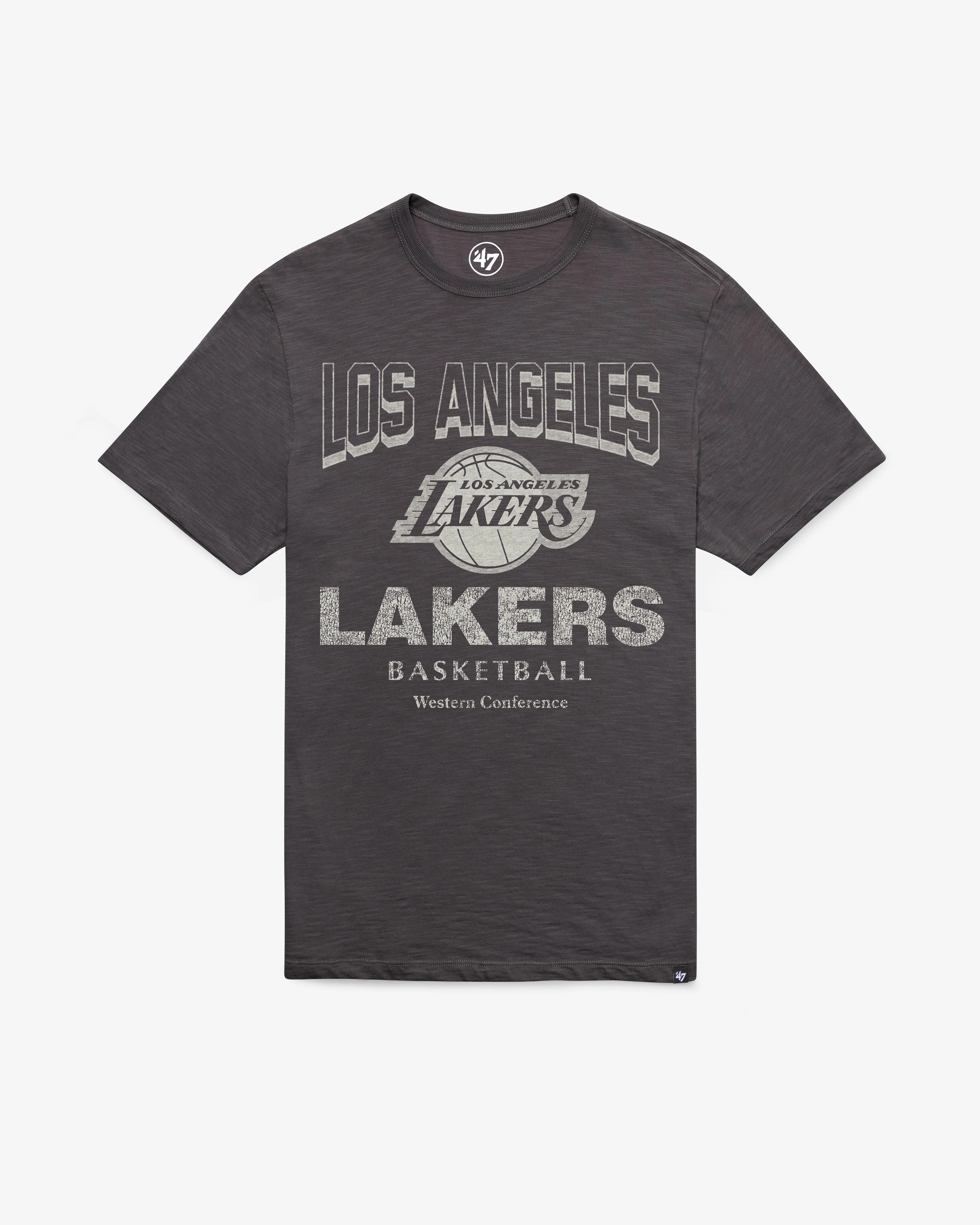 LOS ANGELES LAKERS HEAD ON '47 SCRUM TEE sold by 47