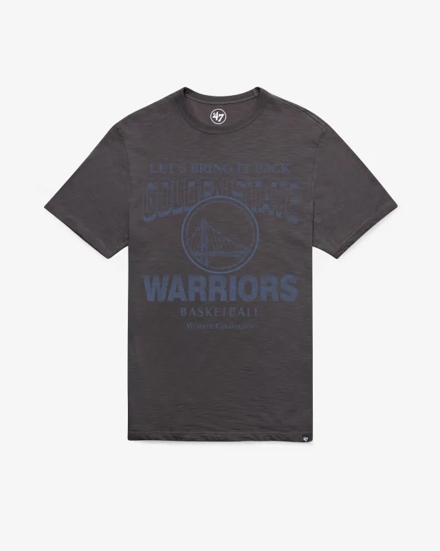 GOLDEN STATE WARRIORS HEAD ON '47 SCRUM TEE made by 47