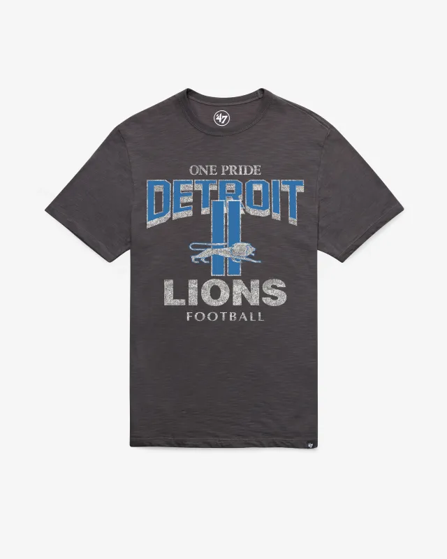 DETROIT LIONS HISTORIC HEAD ON '47 SCRUM TEE made by 47