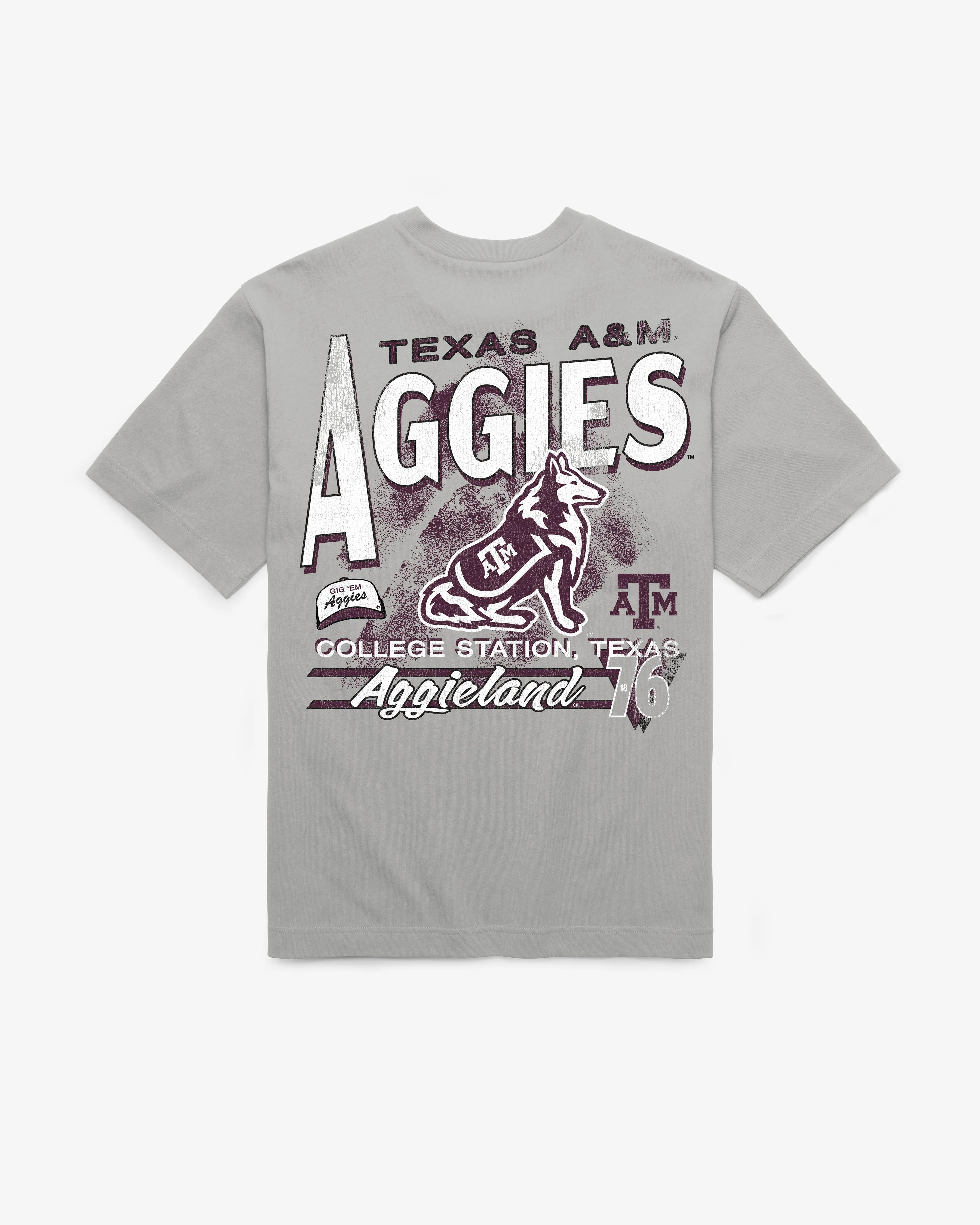 TEXAS A&M AGGIES UNDER BAR '47 FOUNDATION TEE sold by 47 product image thumbnail 2