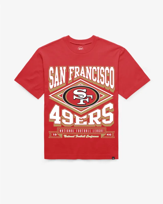 SAN FRANCISCO 49ERS HEATER '47 FOUNDATION TEE sold by 47