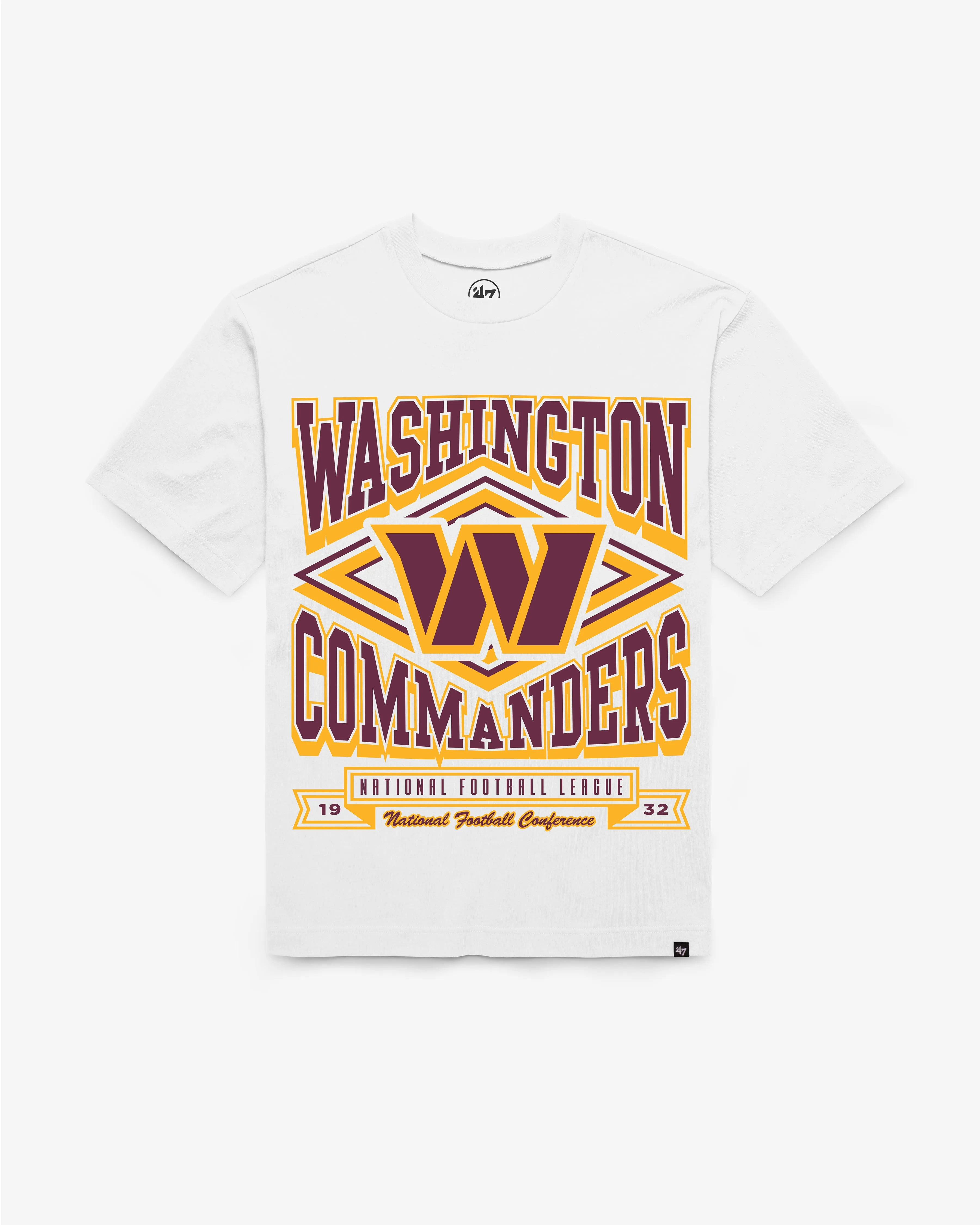 WASHINGTON COMMANDERS HEATER '47 FOUNDATION TEE sold by 47