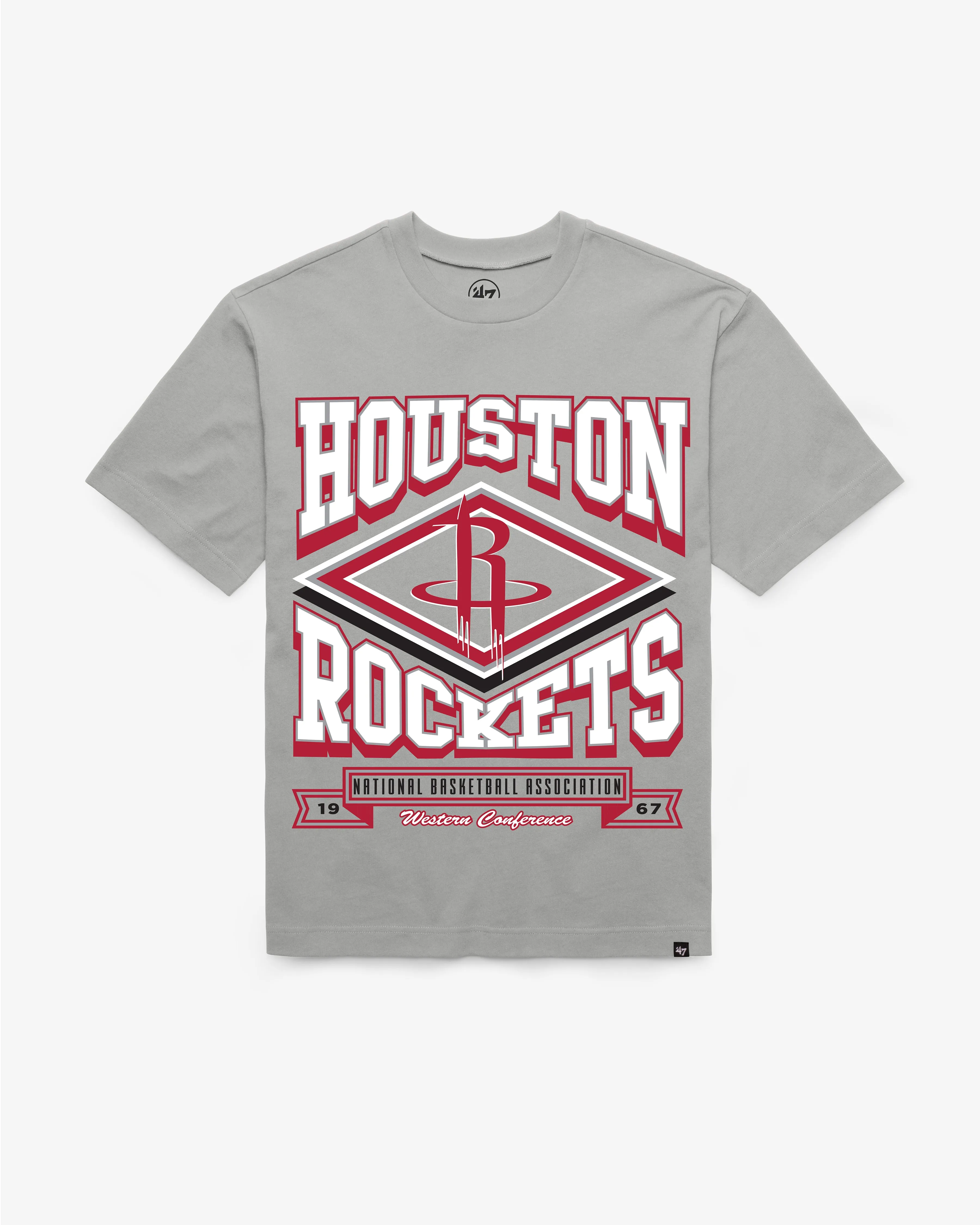 HOUSTON ROCKETS HEATER '47 FOUNDATION TEE sold by 47