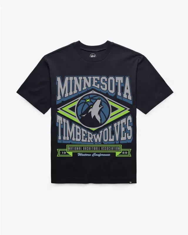 MINNESOTA TIMBERWOLVES HEATER '47 FOUNDATION TEE sold by 47