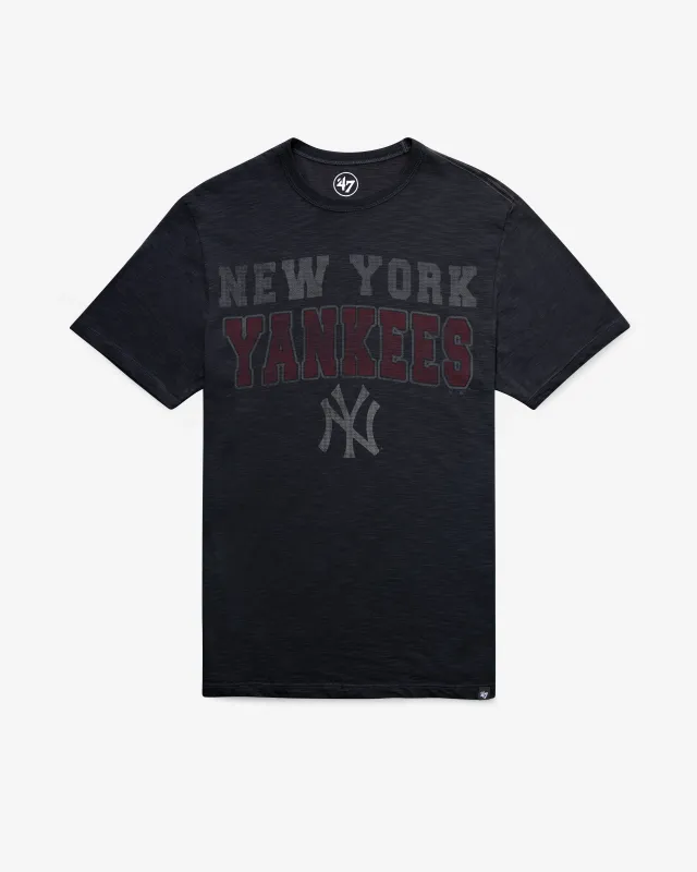 NEW YORK YANKEES STADIUM WAVE '47 SCRUM TEE made by 47