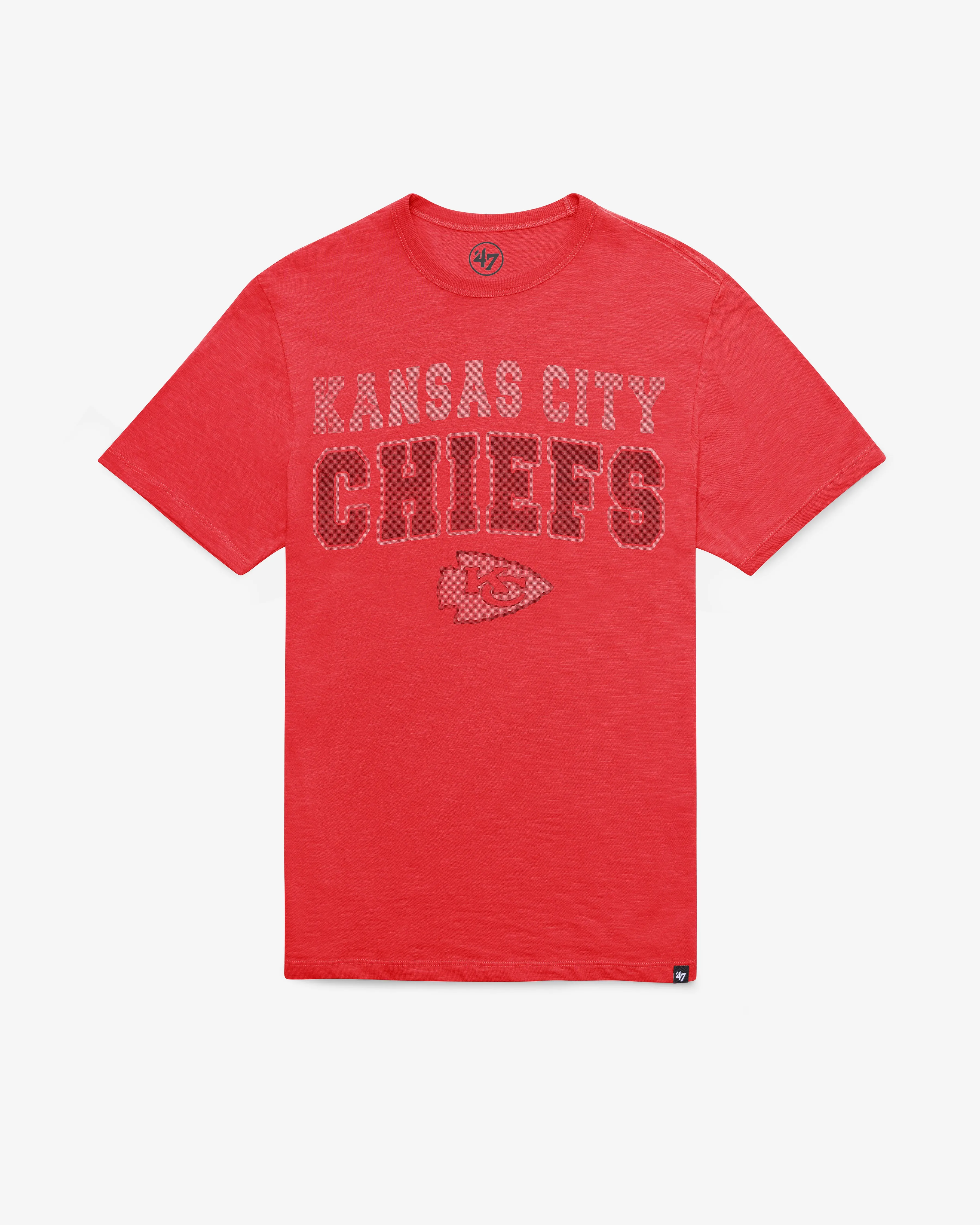 KANSAS CITY CHIEFS STADIUM WAVE '47 SCRUM TEE sold by 47