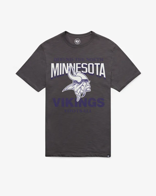 MINNESOTA VIKINGS HEAD ON '47 SCRUM TEE made by 47