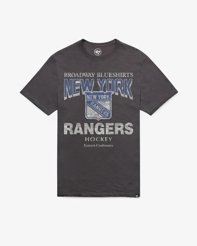 NEW YORK RANGERS HEAD ON '47 SCRUM TEE made by 47