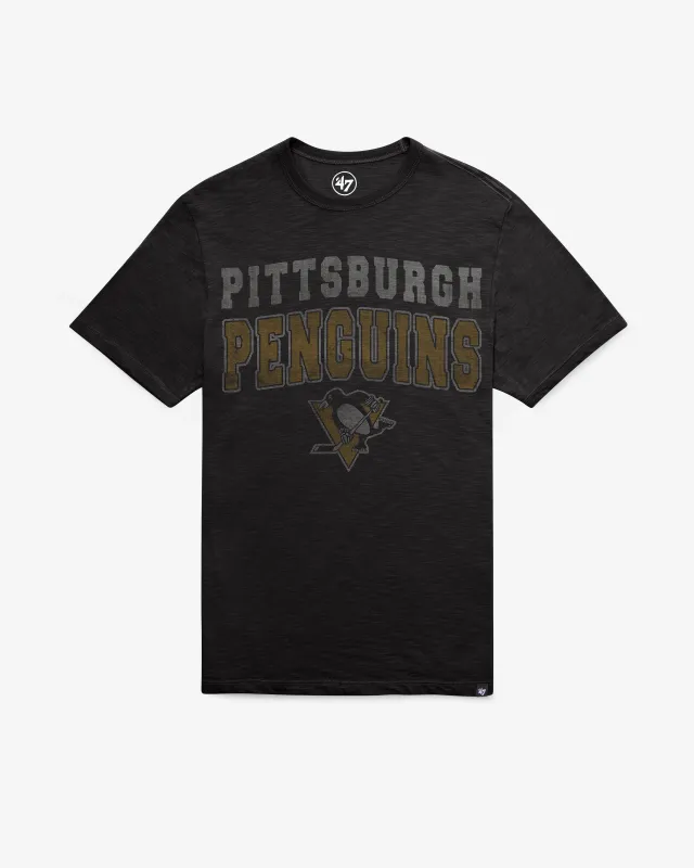 PITTSBURGH PENGUINS STADIUM WAVE '47 SCRUM TEE made by 47