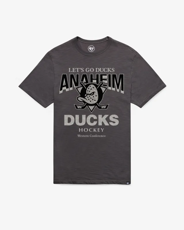 ANAHEIM DUCKS HEAD ON '47 SCRUM TEE made by 47