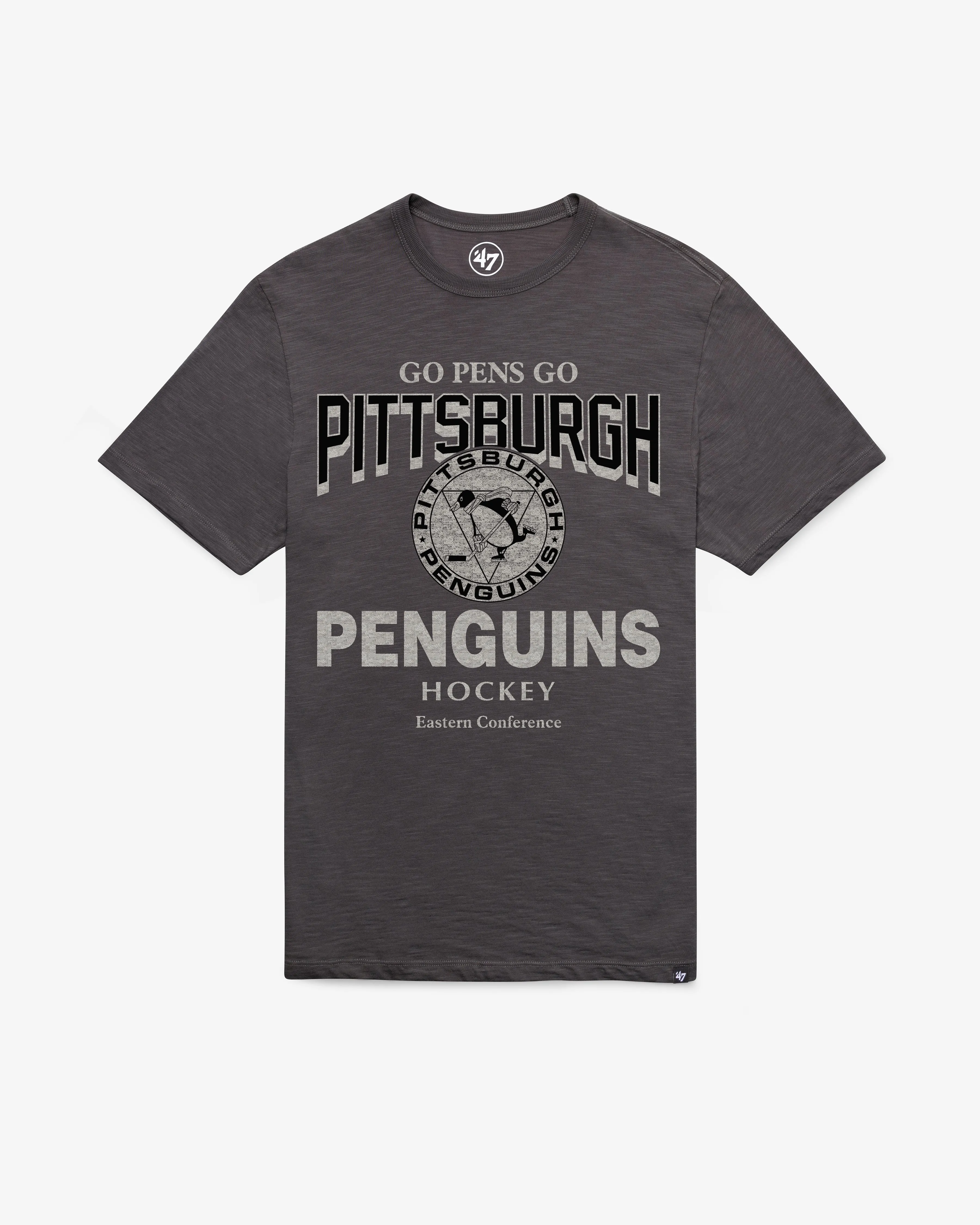 PITTSBURGH PENGUINS VINTAGE HEAD ON '47 SCRUM TEE sold by 47